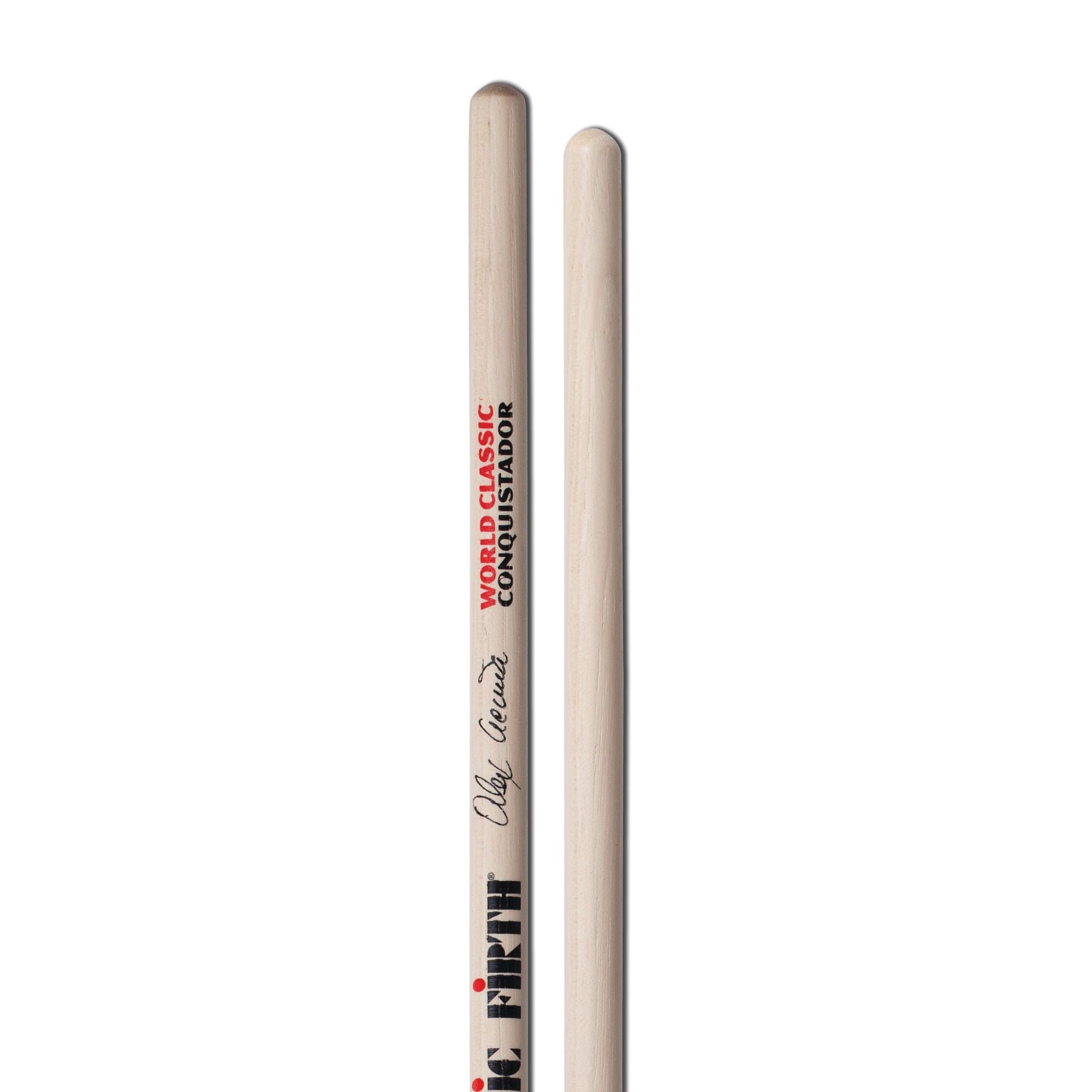 vic-firth-world-classic-alex-acu-a-clear-conquistador-baguettes-timbales image 4