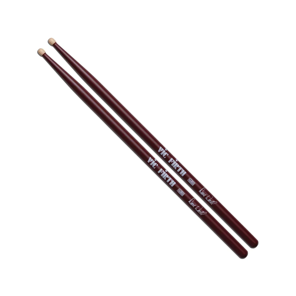 vic-firth-signature-dave-weckl-baguettes-batterie-bois image 1