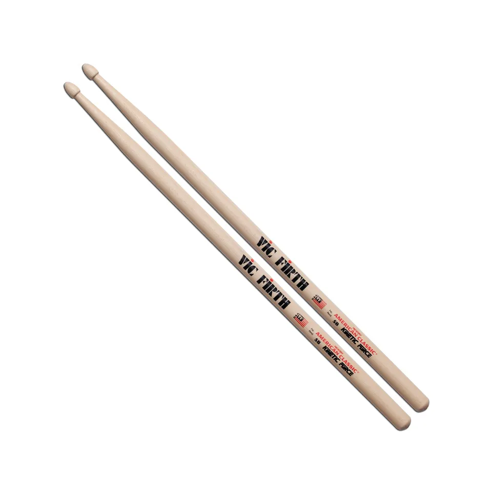 vic-firth-american-classic-5b-kinetic-force-baguettes-batterie image 1