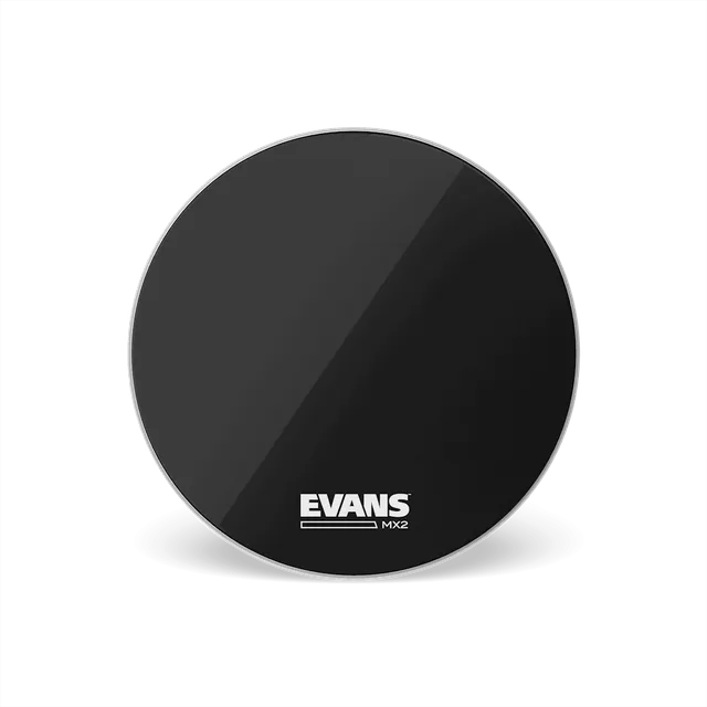 evans-mx-mx2-black-peau-grosse-caisse-marching image 1