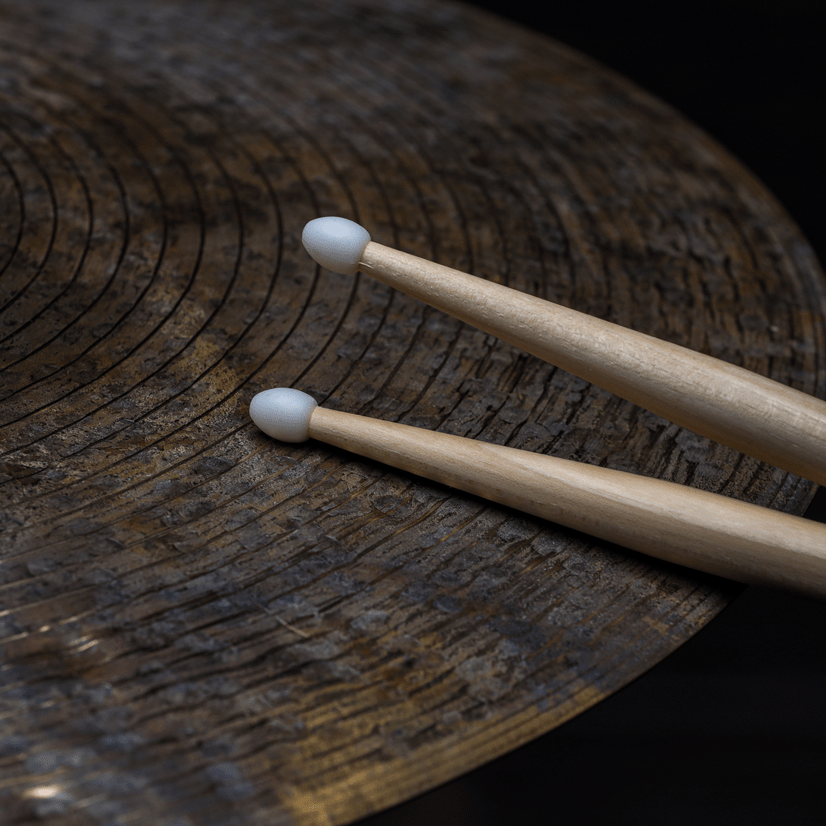vic-firth-american-classic-2b-baguettes-batterie-olive-nylon image 5