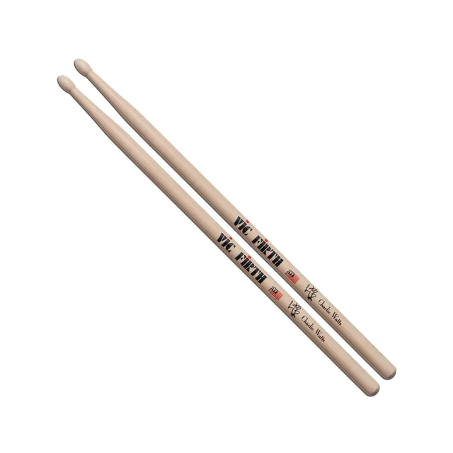 vic-firth-signature-charlie-watts-baguettes-batterie-olive-allong-e image 1