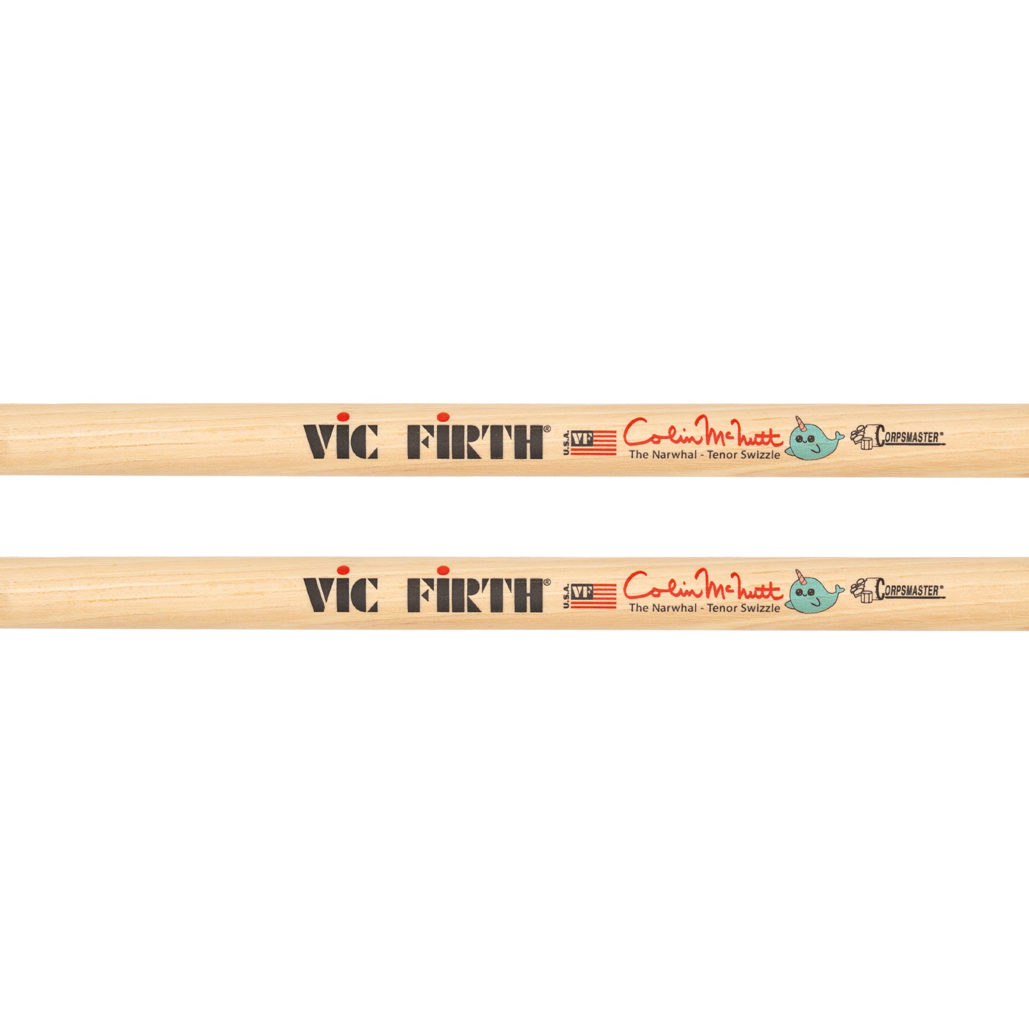 vic-firth-corpsmaster-scmts-baguettes-marcha-multi-t-nor-nylon image 2