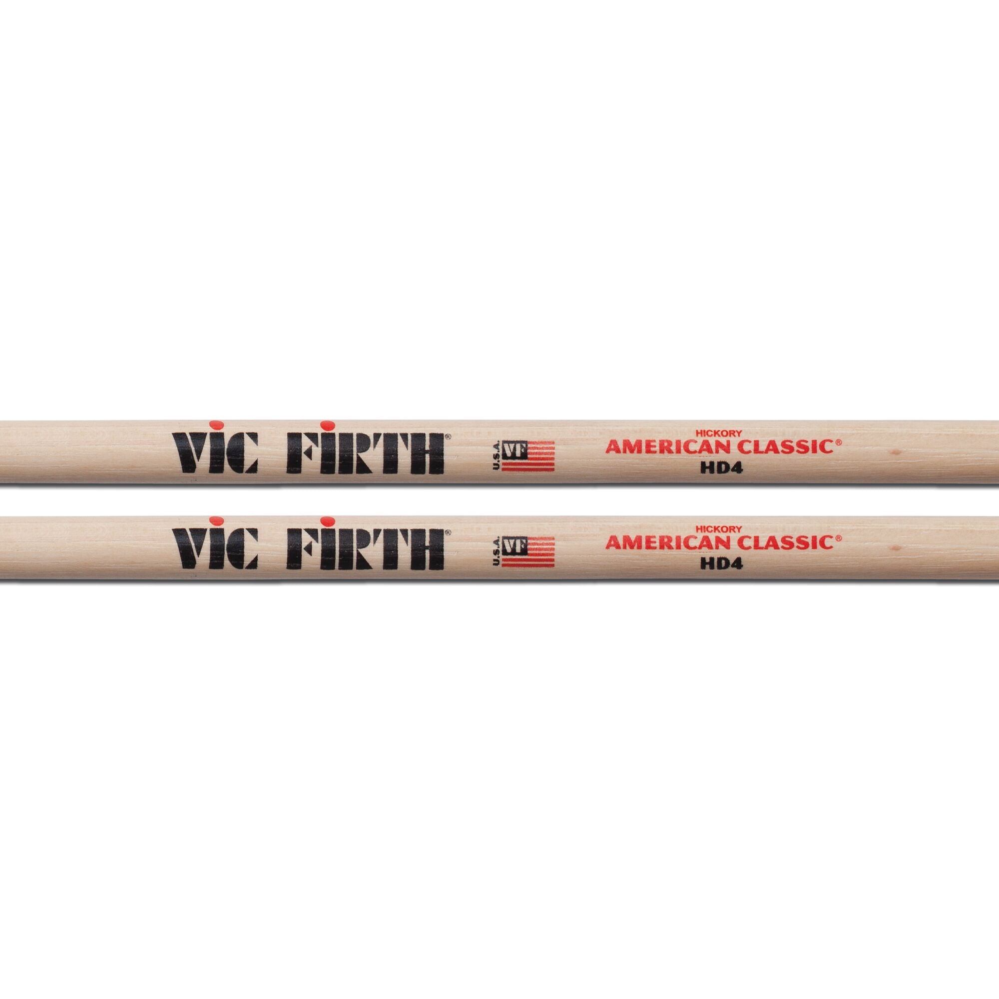 vic-firth-american-classic-hd4-baguettes-batterie-hickory image 2