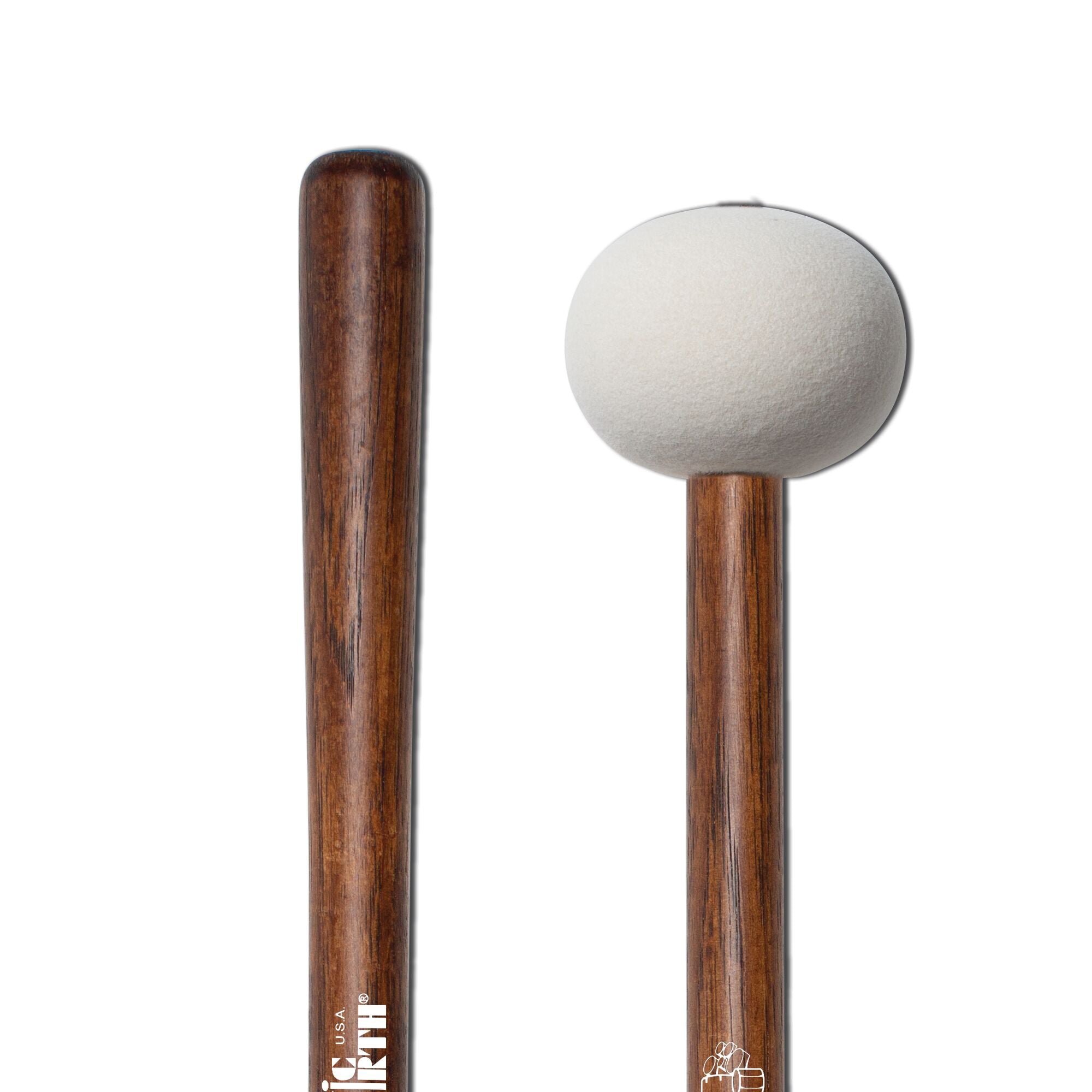 vic-firth-corpsmaster-mb4h-mailloches-grosse-caisse-dures image 4