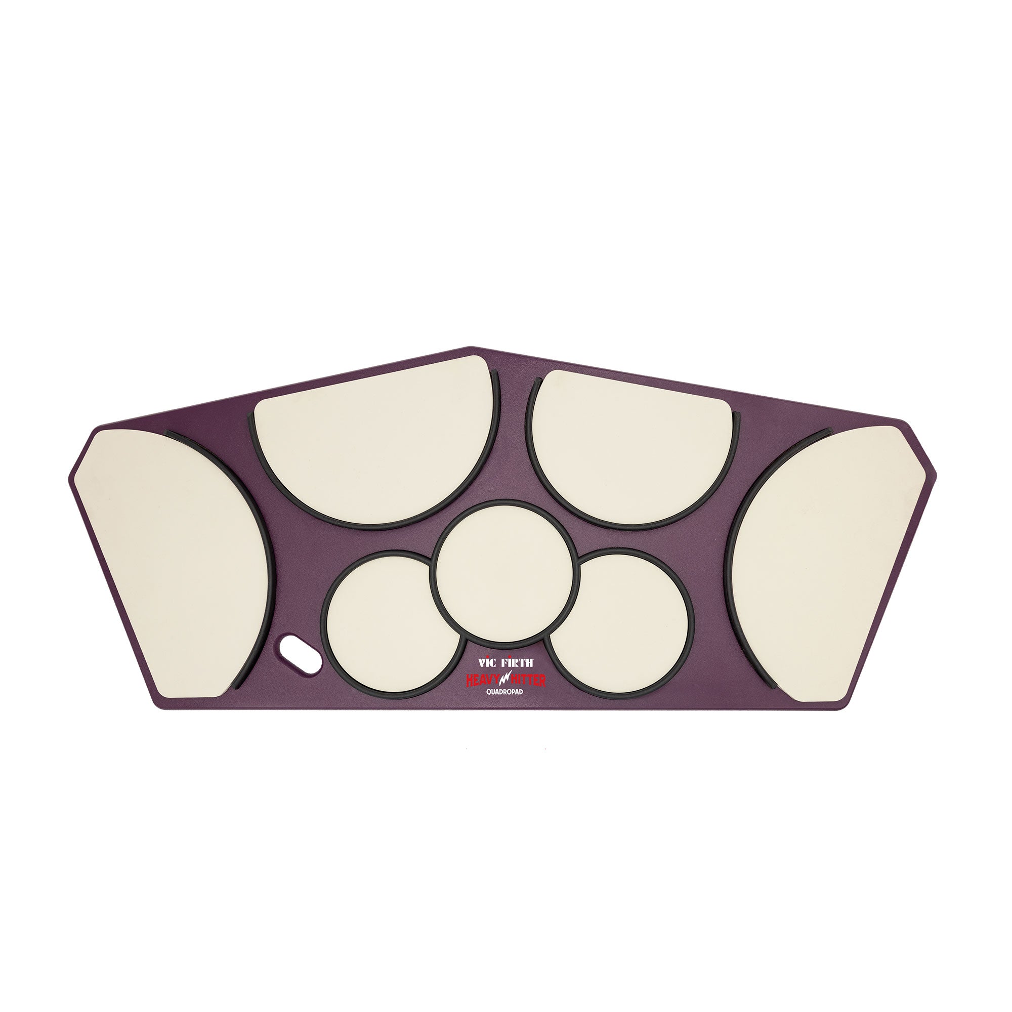 vic-firth-heavy-hitter-quadropad-small-pad-entra-nement-rims image 1