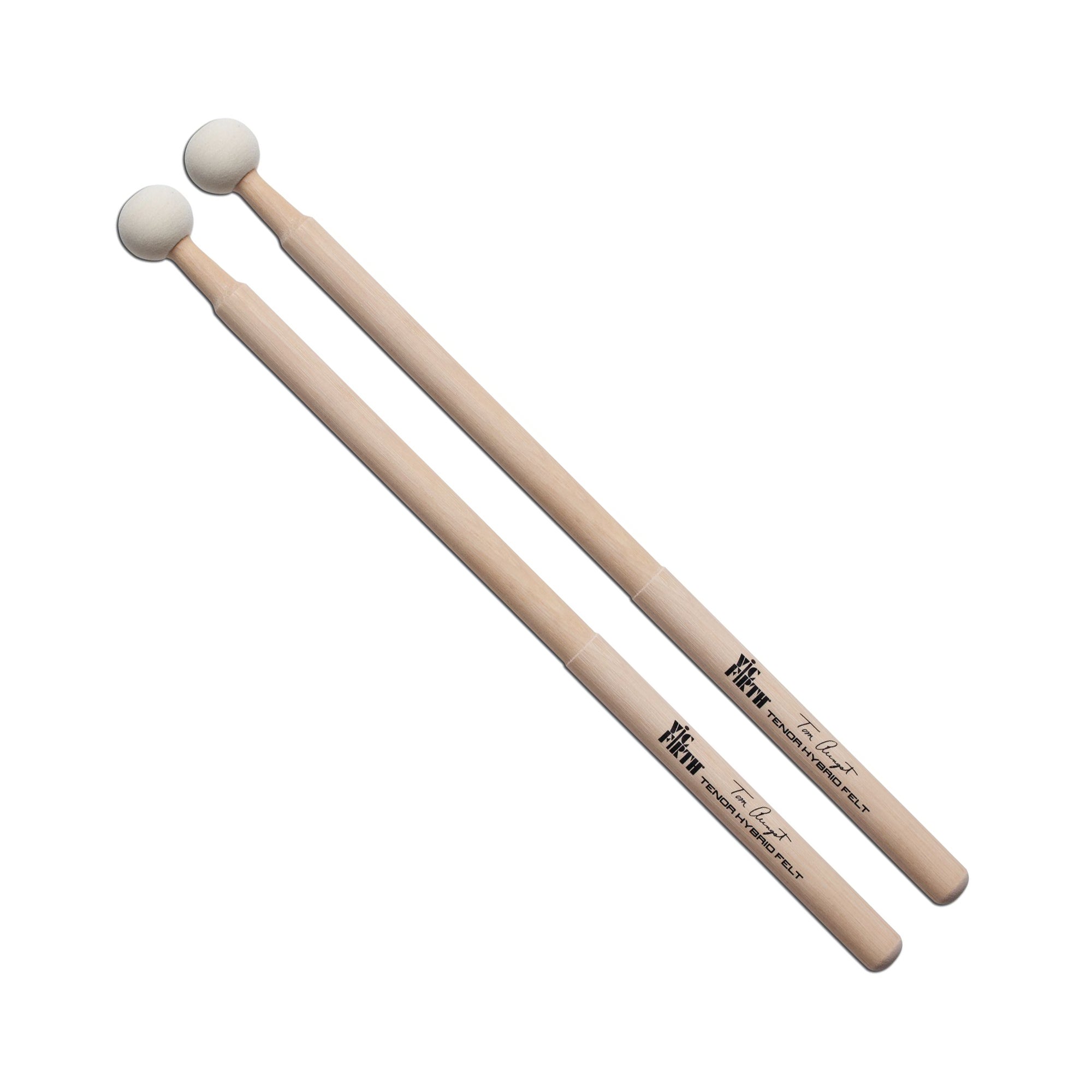 vic-firth-corpsmaster-tom-aungst-baguettes-tenor-feutre image 1