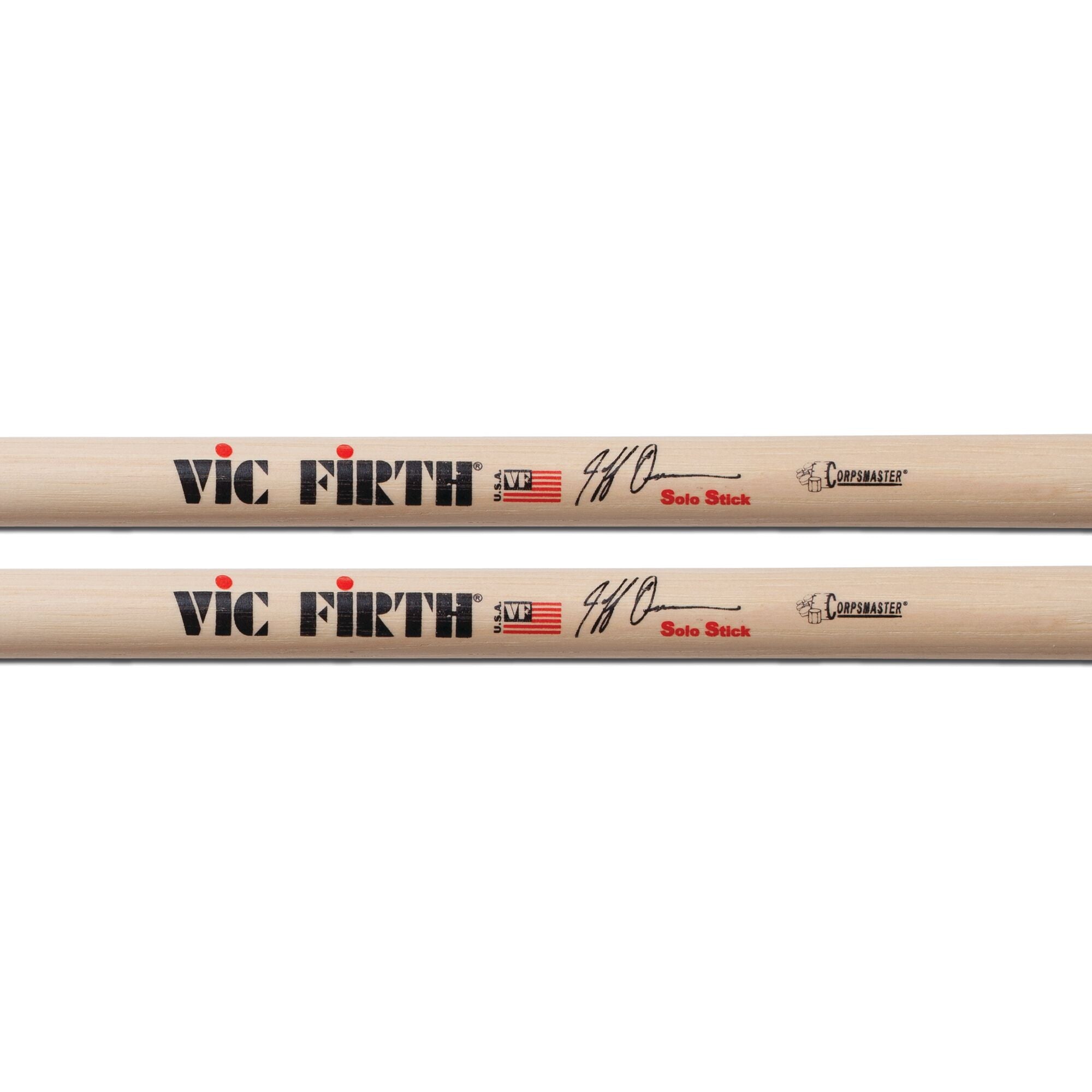 vic-firth-corpsmaster-jeff-queen-baguettes-caisse-claire-marching image 2