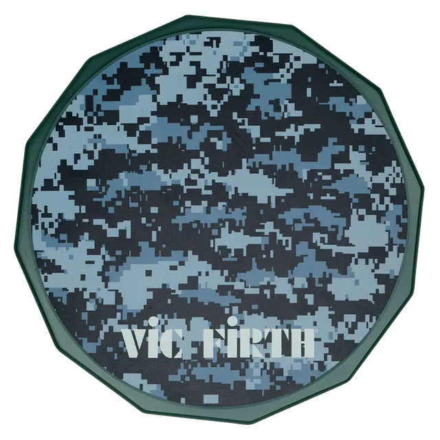 vic-firth-american-classic-digital-camo-pad-batterie-6-pouces-silicone image 1