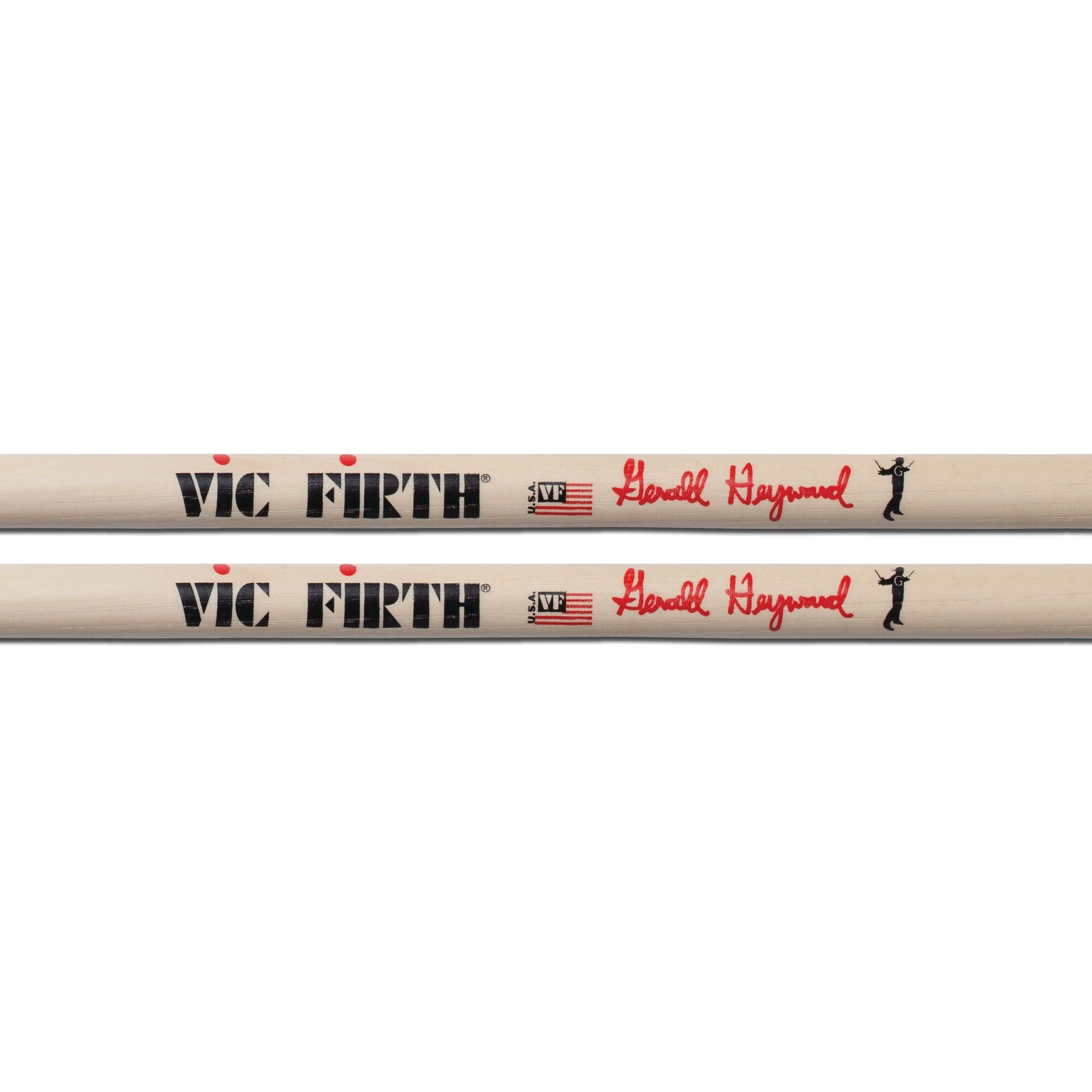 vic-firth-signature-gerald-heyward-baguettes-batterie-hickory image 2