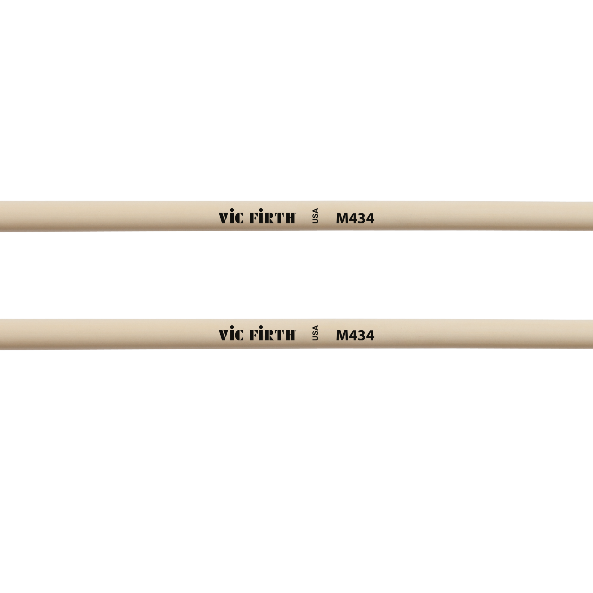 vic-firth-articulate-m434-mailloches-clavier-lexan-laiton image 2