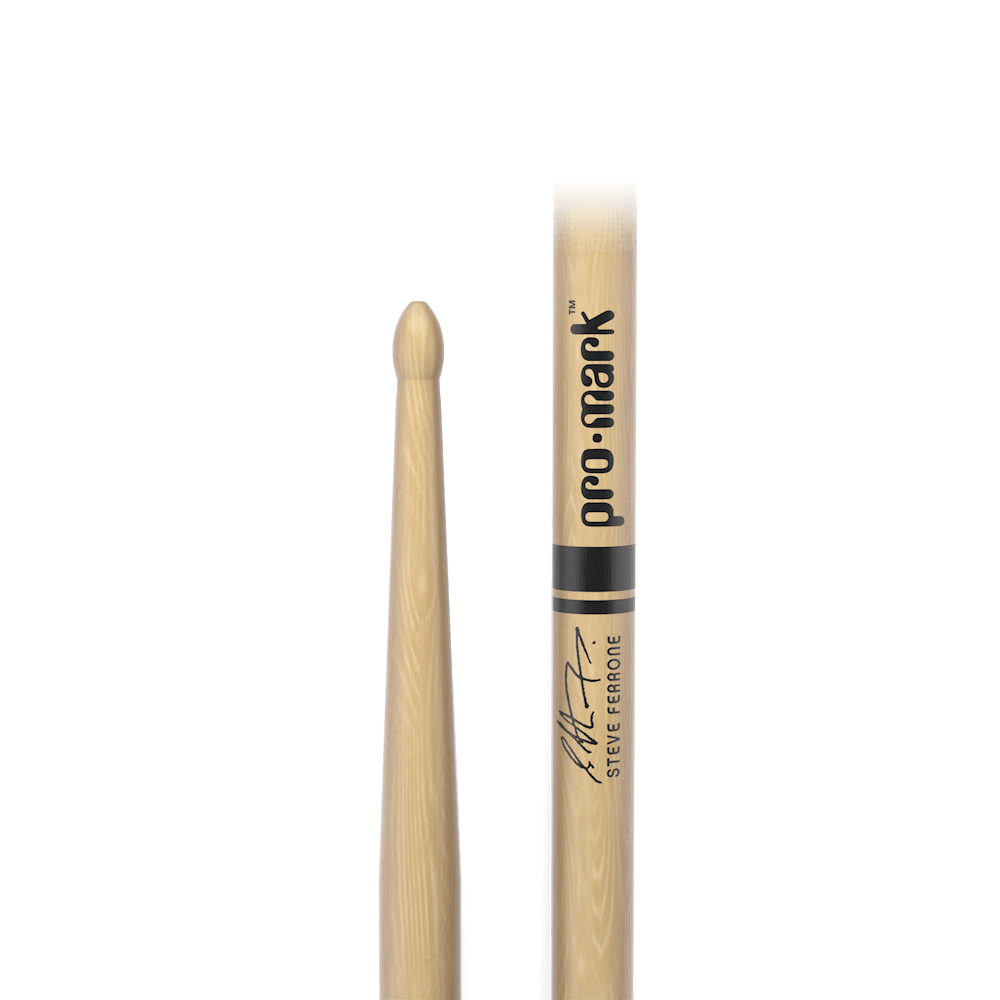 promark-signature-steve-ferrone-735-baguettes-batterie-olive-bois-hickory image 2