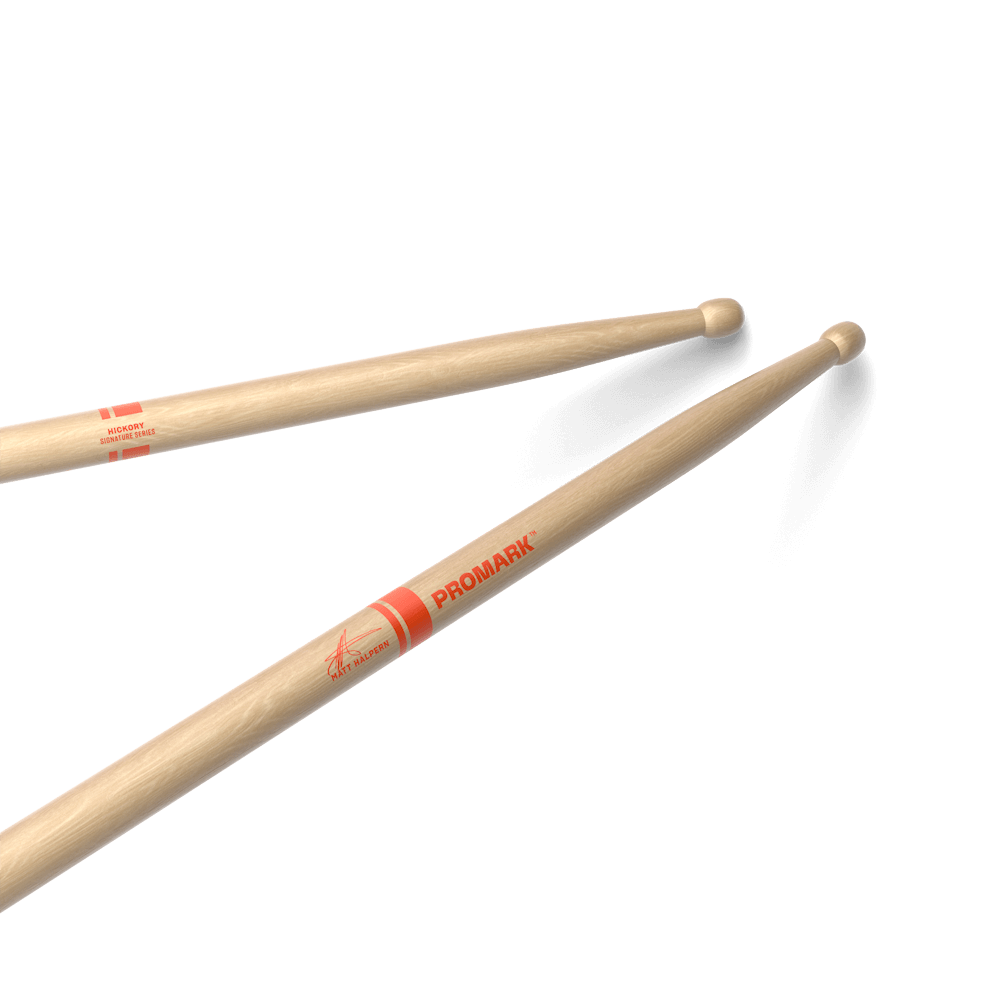 promark-signature-matt-halpern-baguettes-batterie-hickory image 1