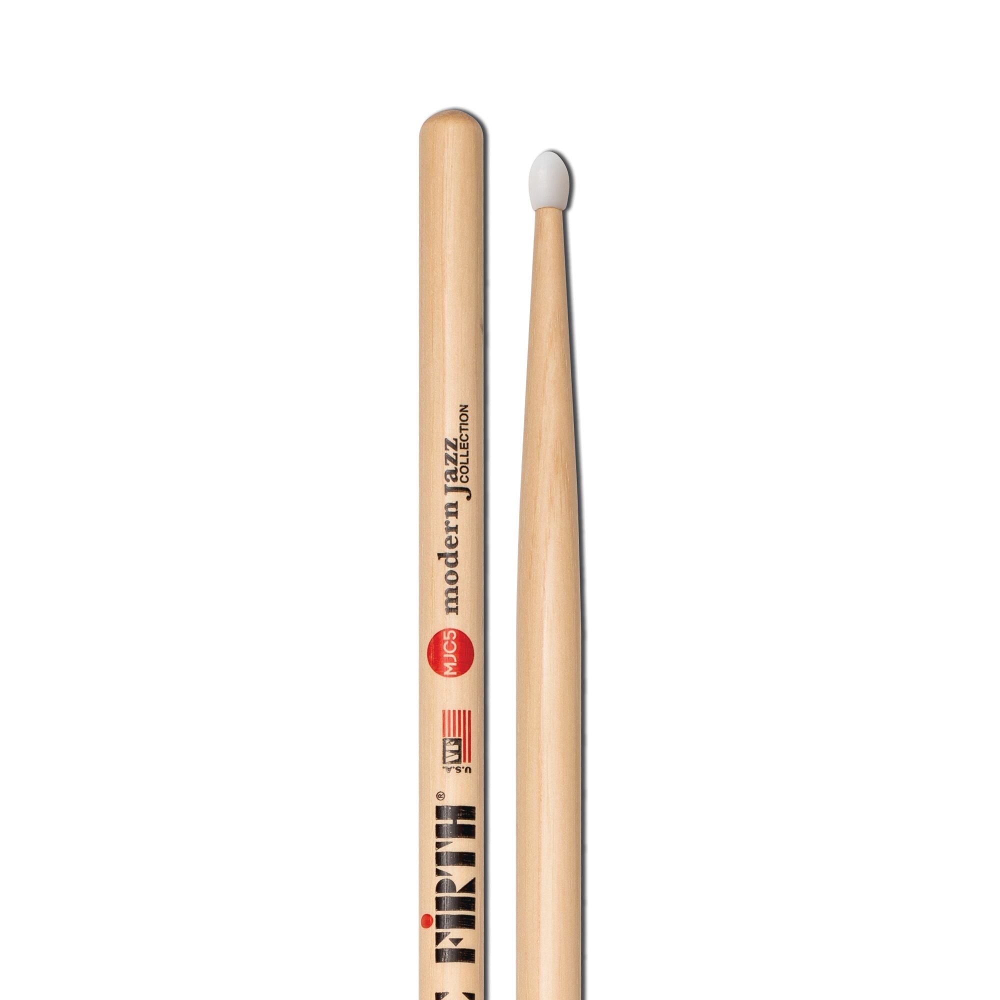 vic-firth-modern-jazz-collection-baguettes-batterie-nylon-mjc5 image 4