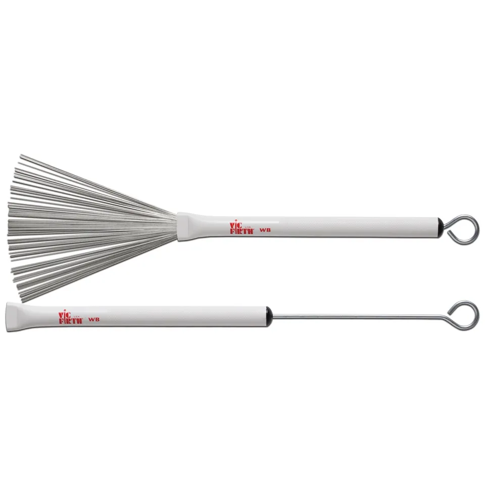 vic-firth-brushes-balais-jazz-batterie-r-tractables-medium image 1