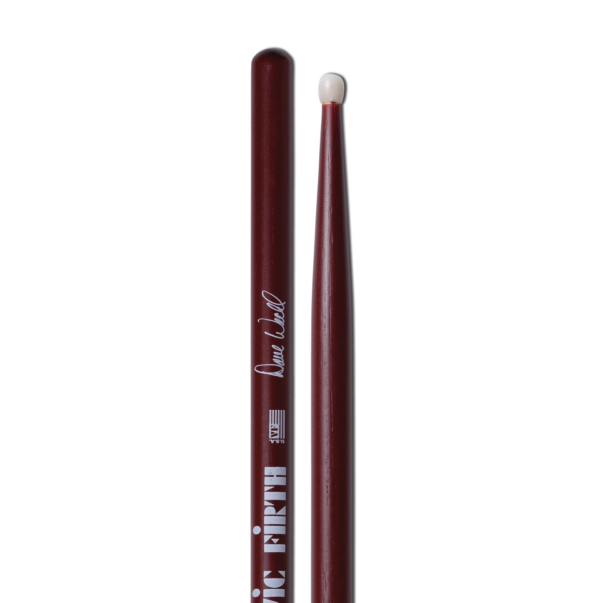 vic-firth-signature-dave-weckl-baguettes-batterie-olive-nylon image 4