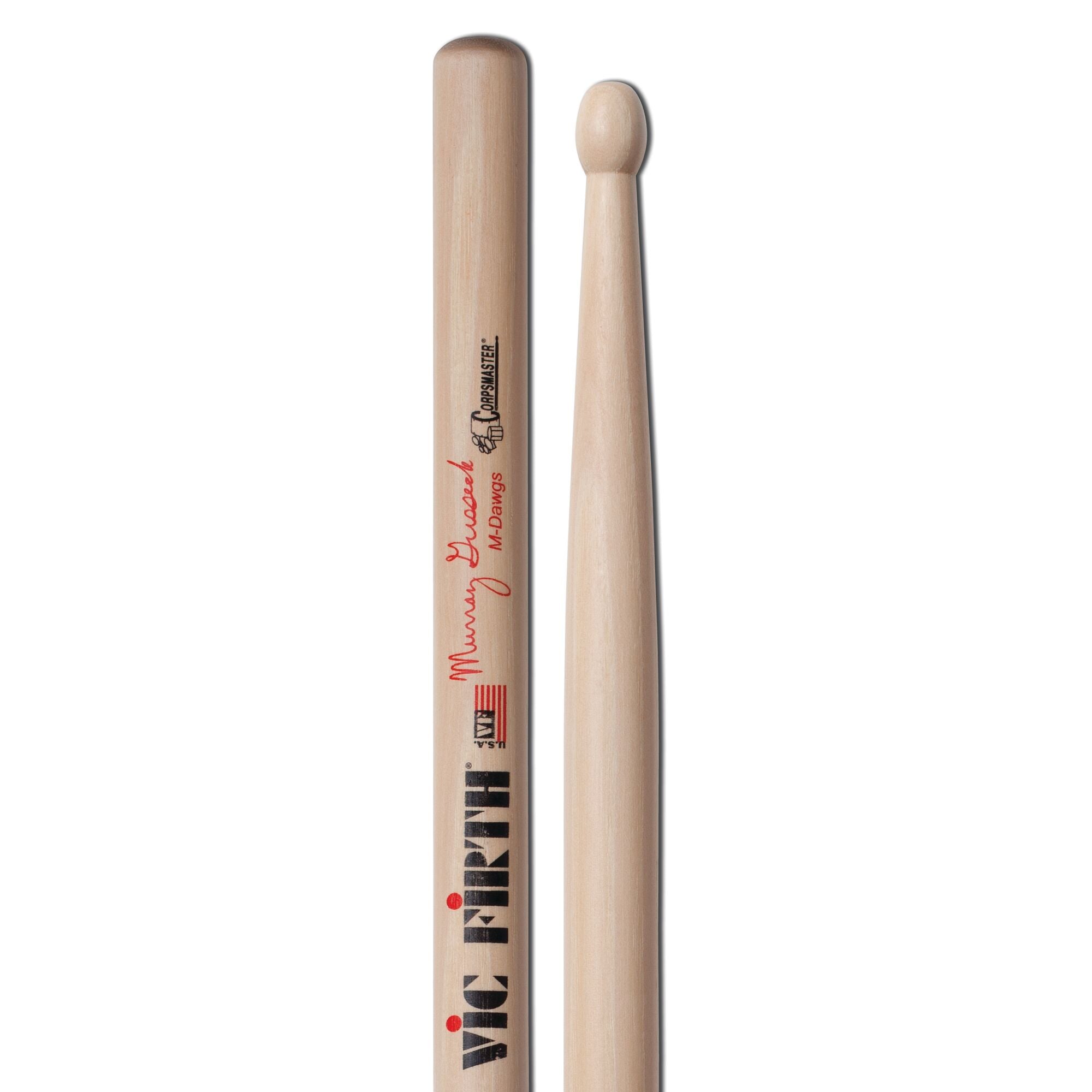 vic-firth-corpsmaster-murray-gusseck-baguettes-caisse-claire-marching image 4