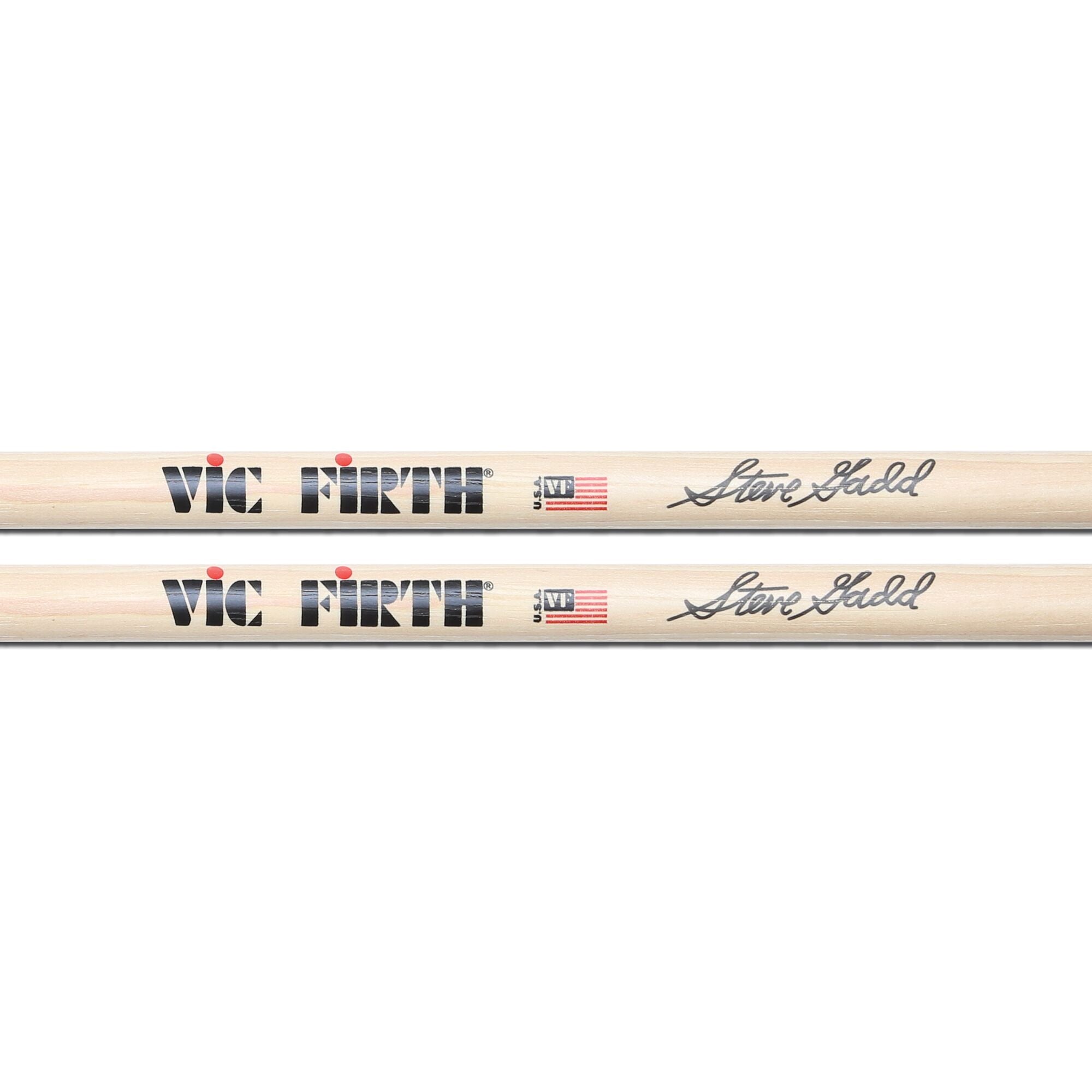 vic-firth-signature-steve-gadd-ssg2-baguettes-batterie-naturelles image 2