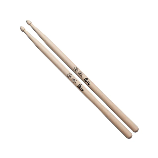 vic-firth-signature-danny-carey-baguettes-batterie-olive-bois image 1
