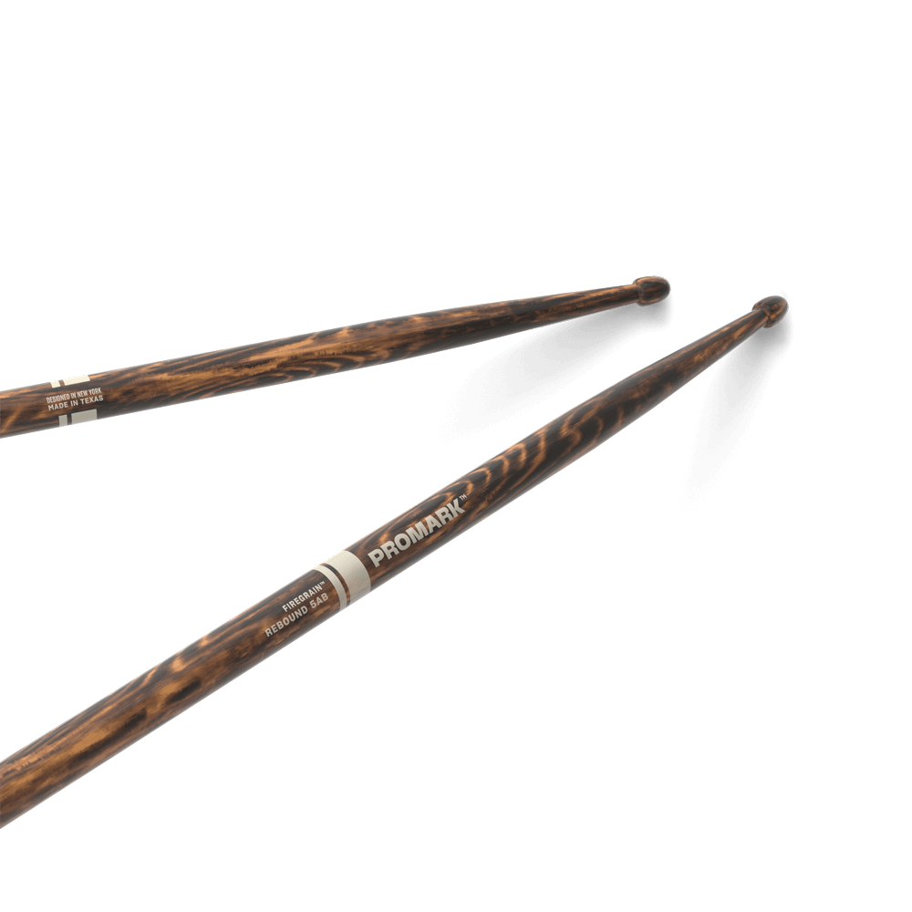 promark-firegrain-rebound-5ab-baguettes-batterie-hickory-bois image 1