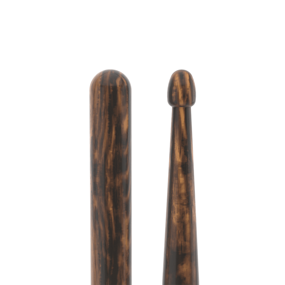 promark-firegrain-rebound-5ab-baguettes-batterie-hickory-bois image 2