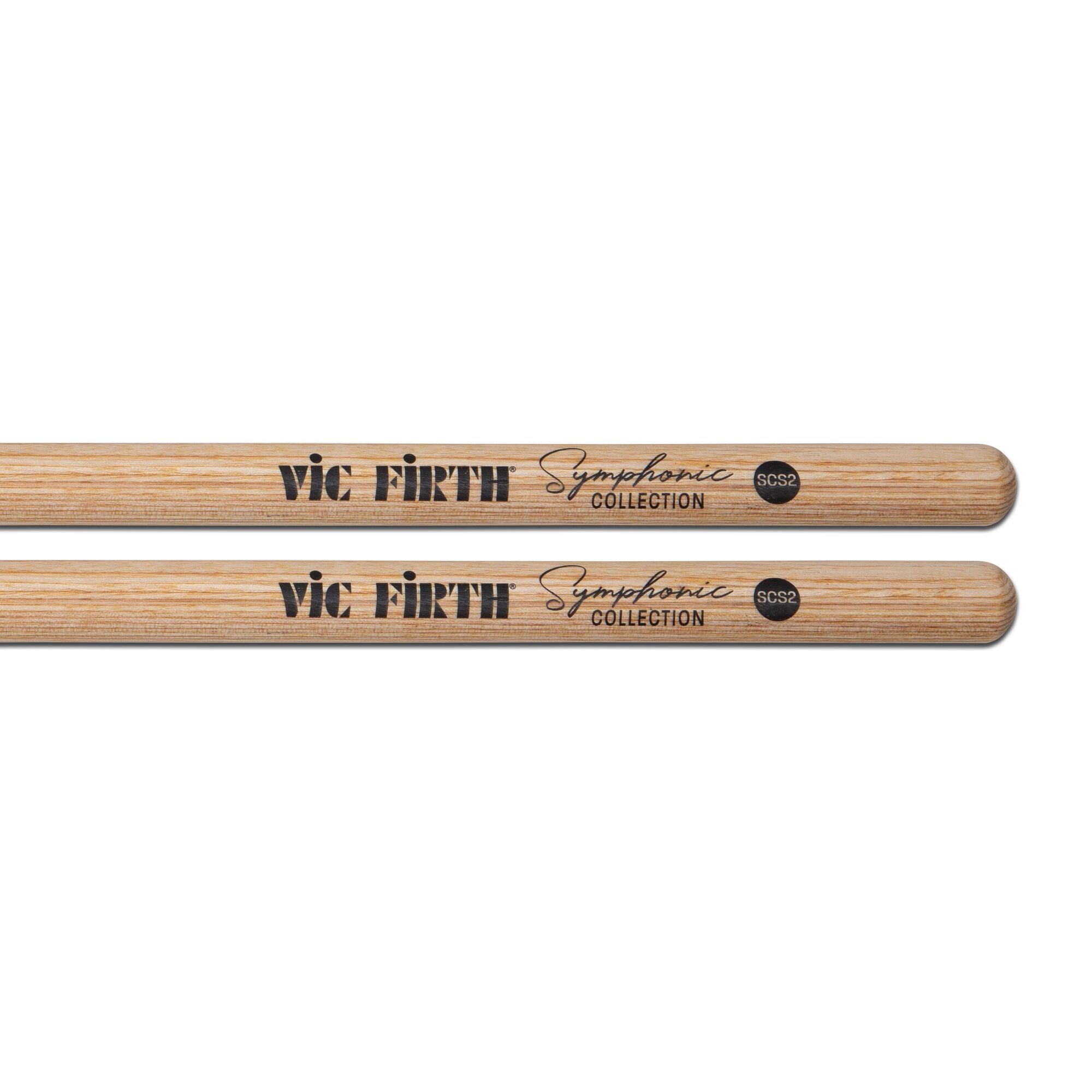 vic-firth-symphonic-scs2-baguettes-caisse-claire-bouleau-lamin image 3