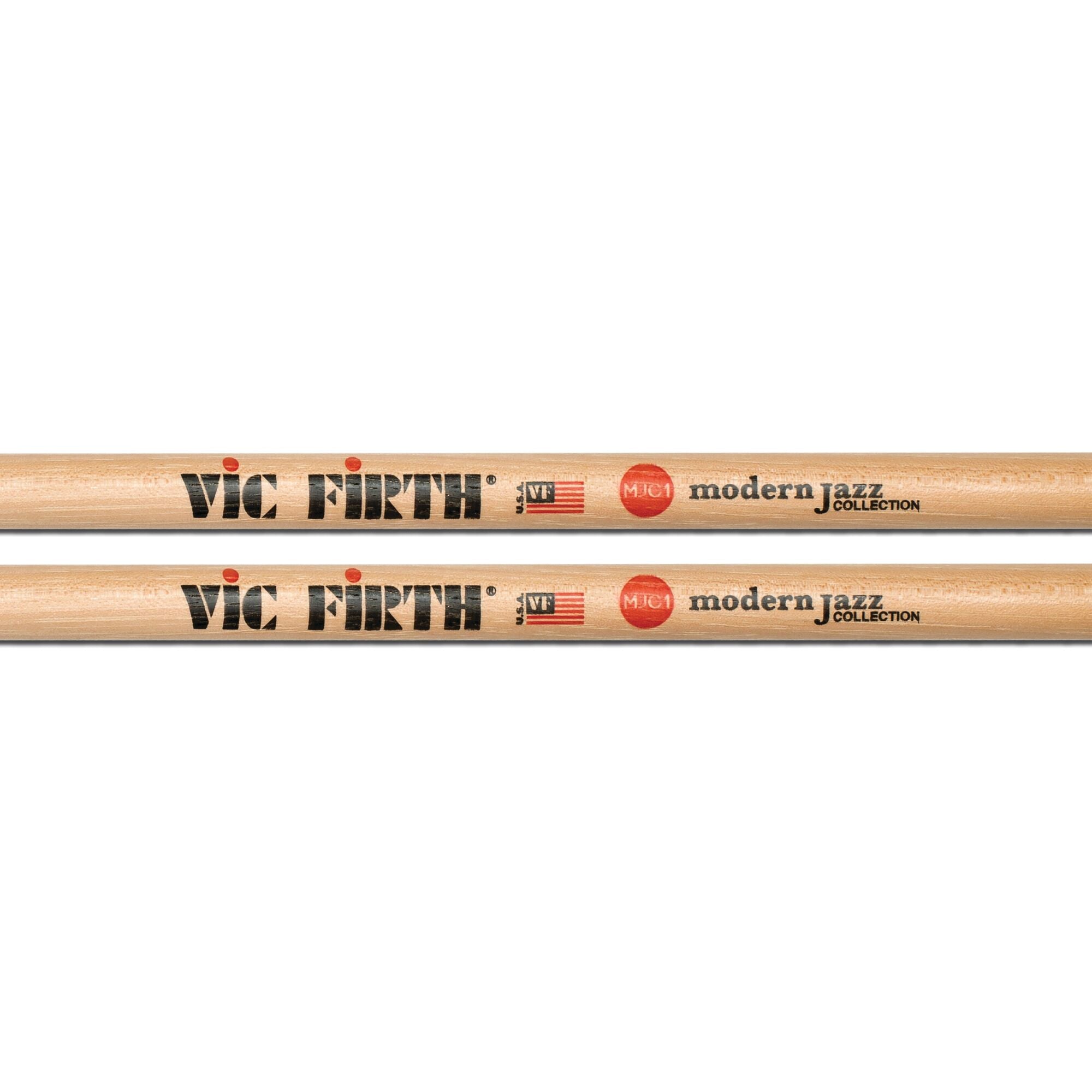 vic-firth-modern-jazz-collection-mjc1-baguettes-batterie-olive image 2