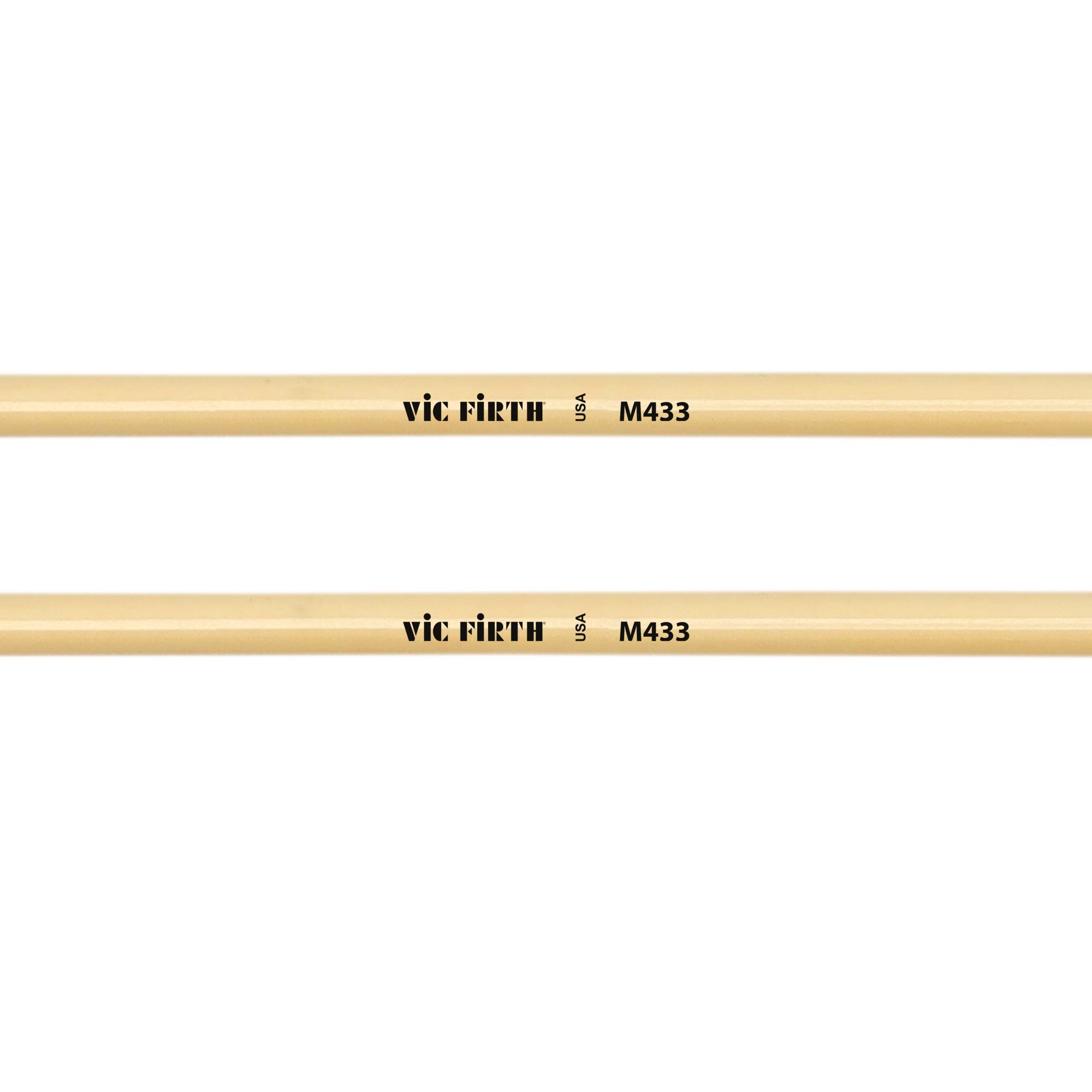 vic-firth-articulate-m433-mailloches-clavier-lexan-1-pouce-laiton image 2