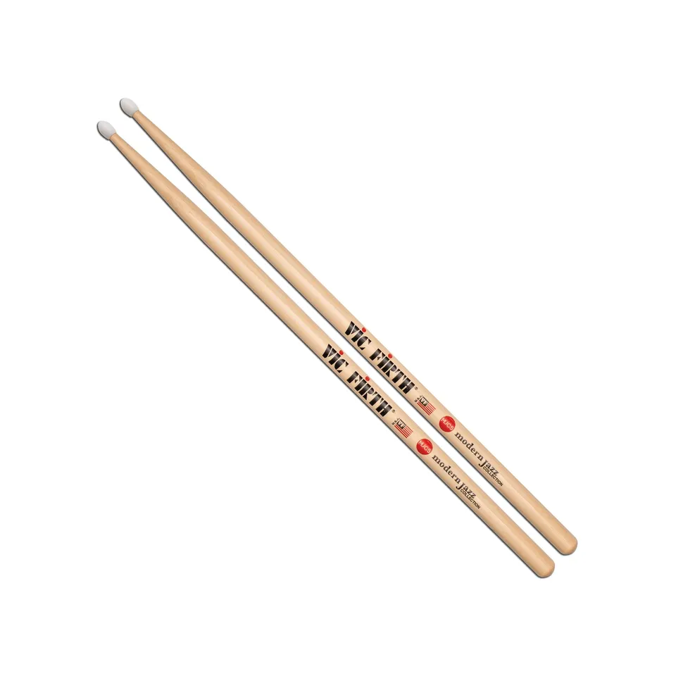 vic-firth-modern-jazz-collection-baguettes-batterie-nylon-mjc5 image 1