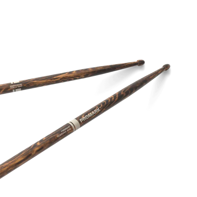 promark-firegrain-rebound-5ab-baguettes-batterie-hickory-bois image 1