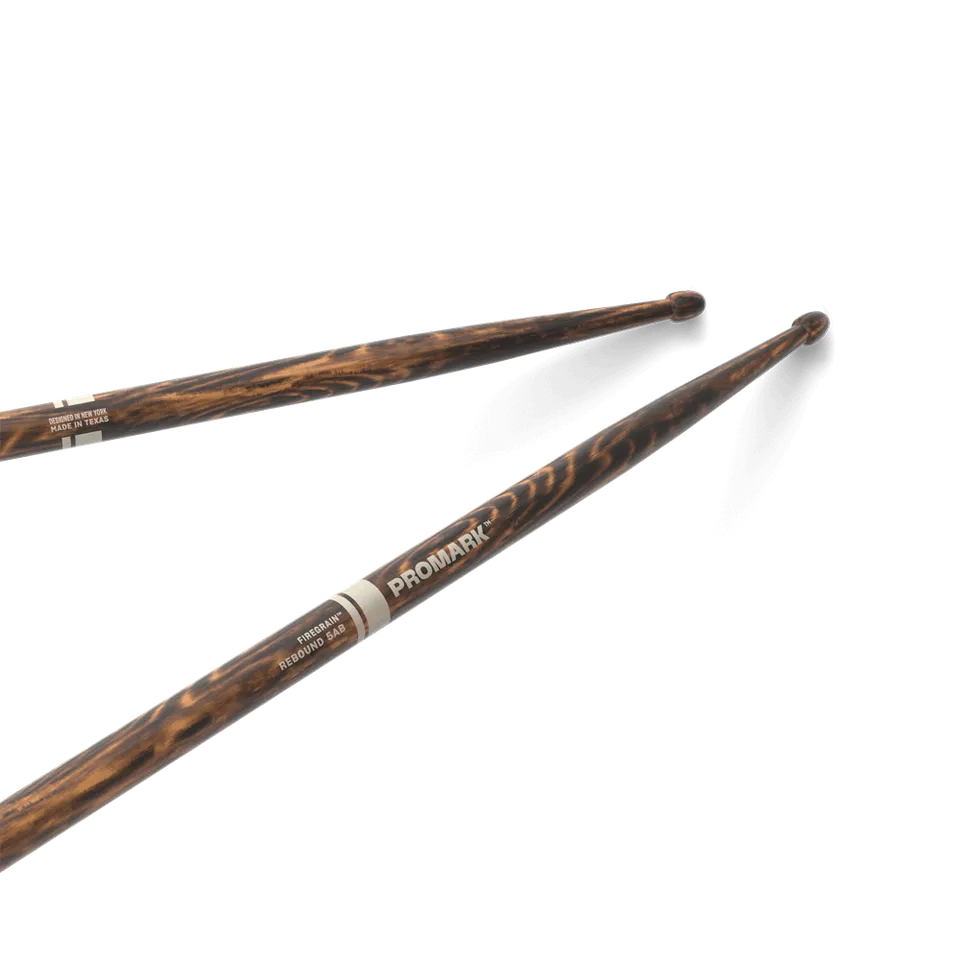 promark-firegrain-rebound-5ab-baguettes-batterie-hickory-bois image 1