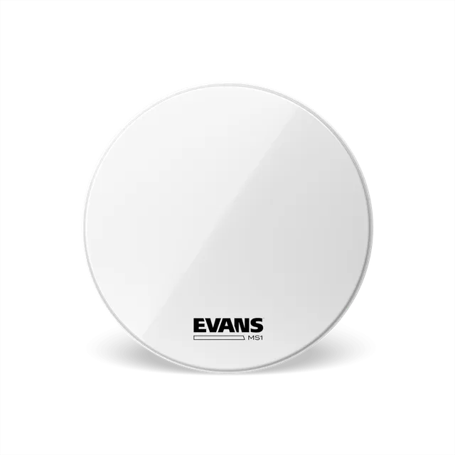 evans-ms1-white-peau-de-grosse-caisse-marching-10mil image 1