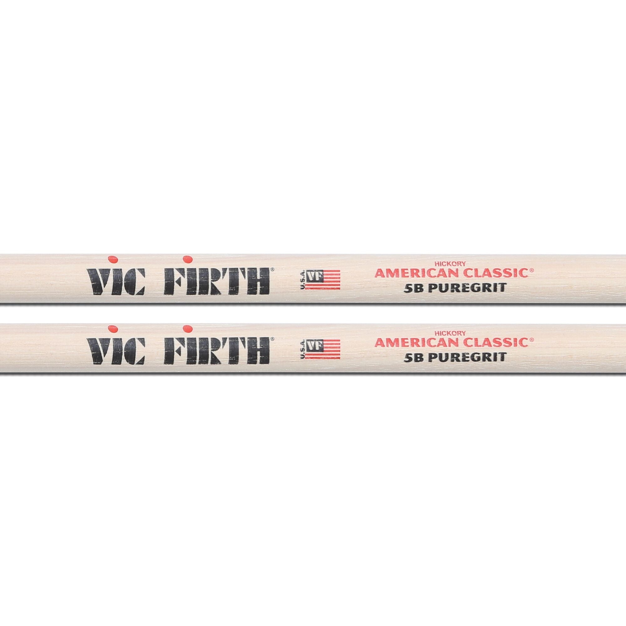 vic-firth-american-classic-5b-puregrit-baguettes-batterie image 2