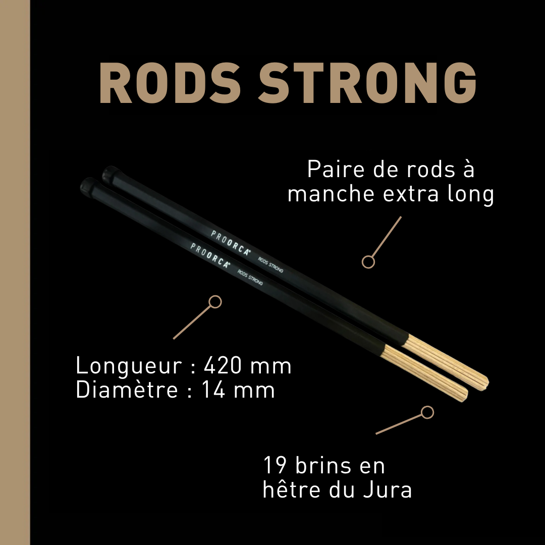 pro-orca-rods-strong-fagots-hickory-manche-long image 2