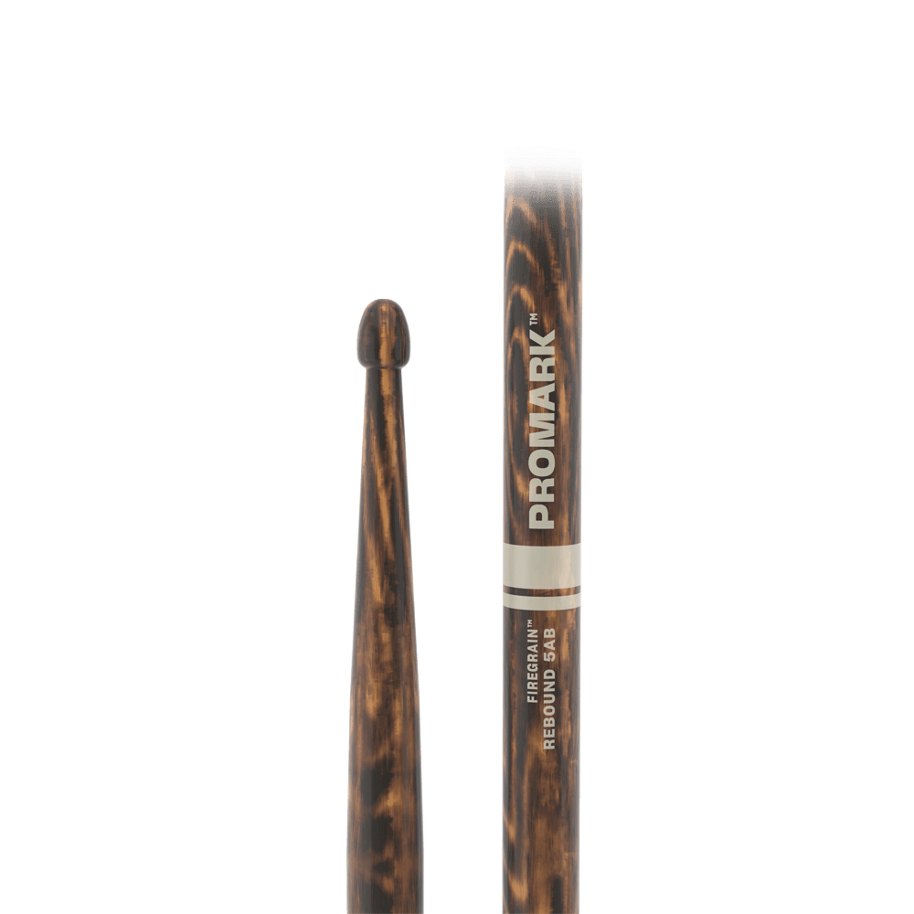 promark-firegrain-rebound-5ab-baguettes-batterie-hickory-bois image 5