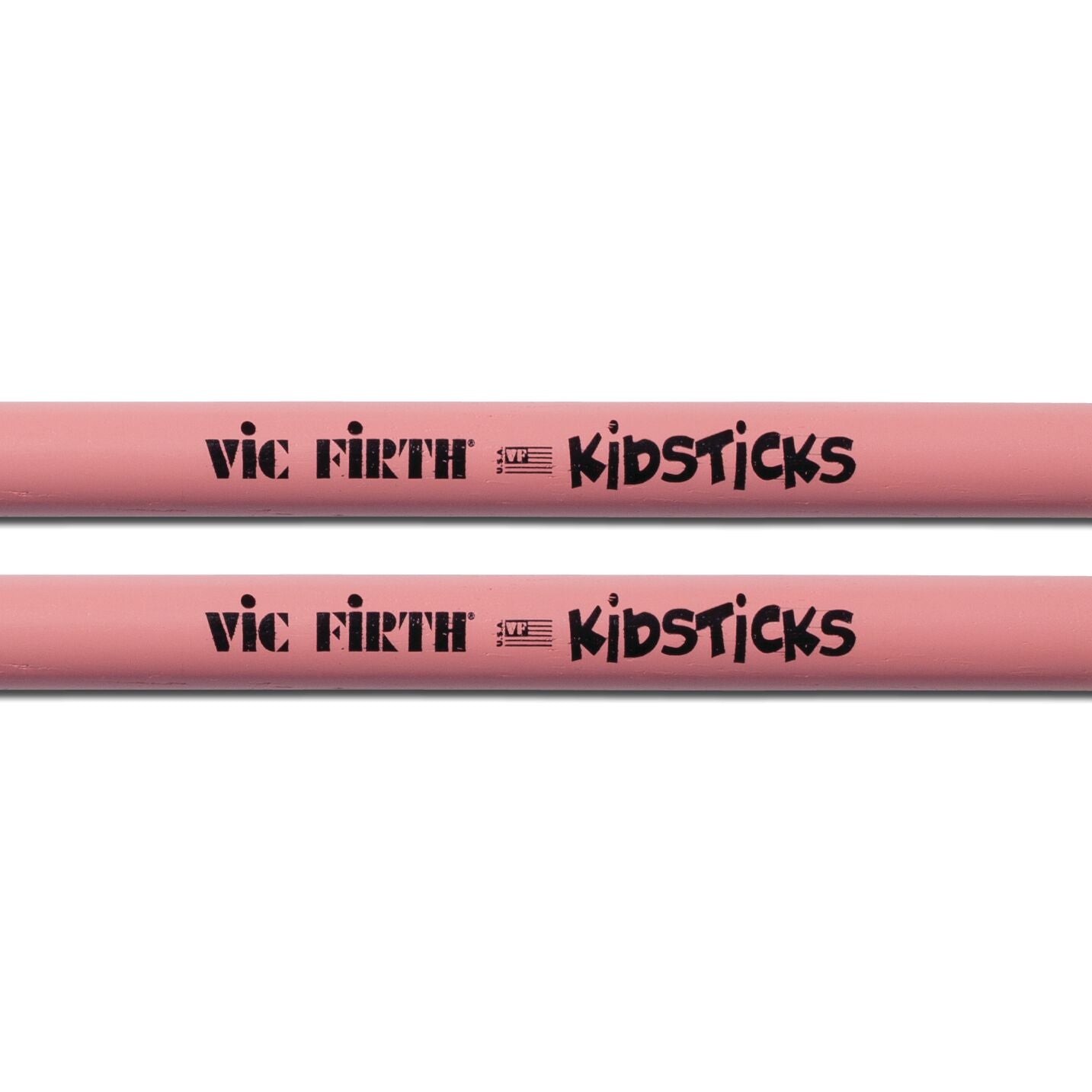vic-firth-american-classic-kidsticks-baguettes-enfant-roses image 2
