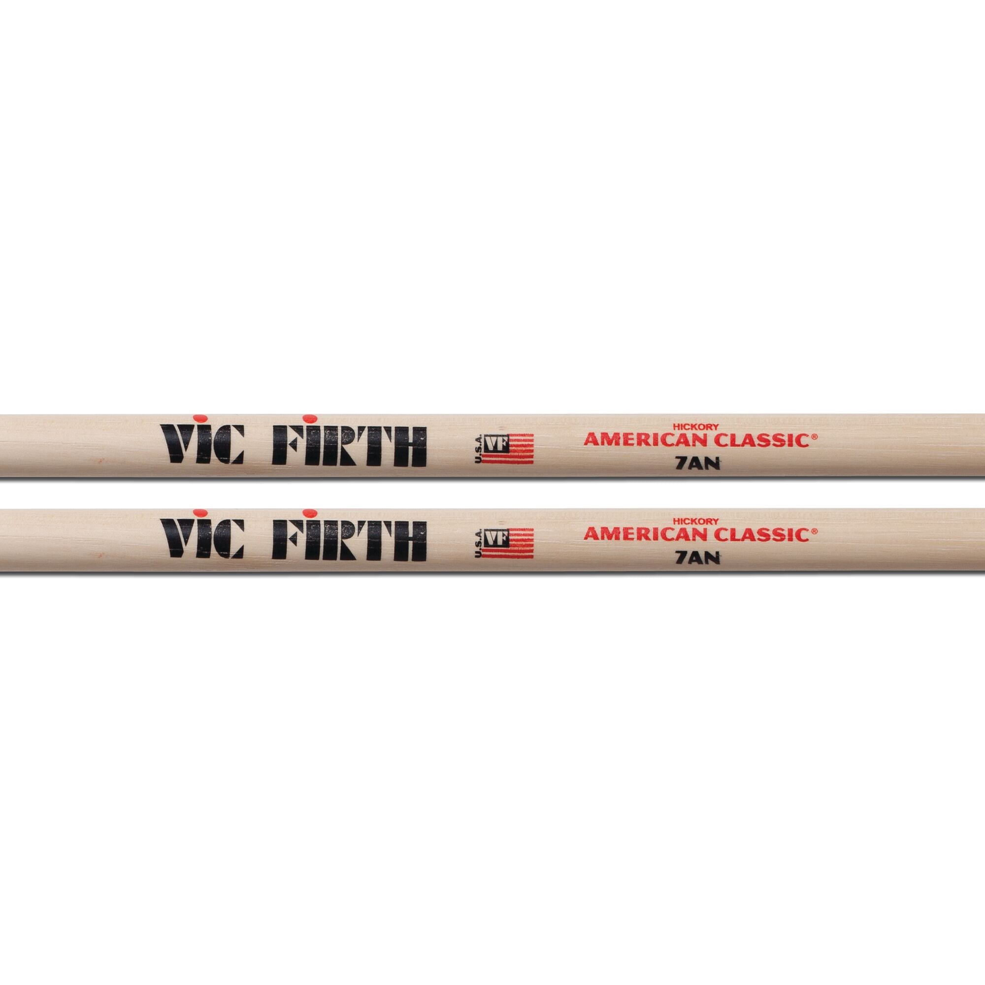 vic-firth-american-classic-7a-baguettes-batterie-pointe-nylon image 2