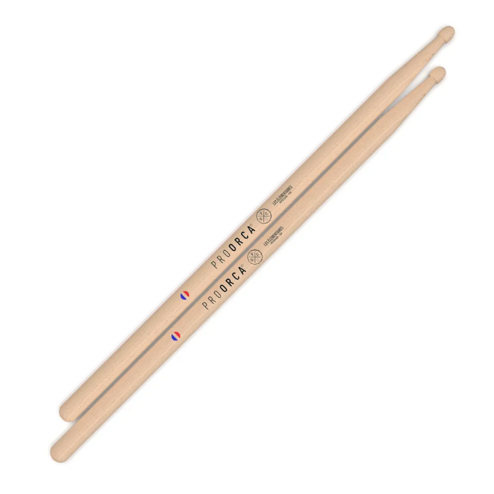 pro-orca-signature-5a-baguettes-batterie-hickory-fgc-polyvalentes image 1