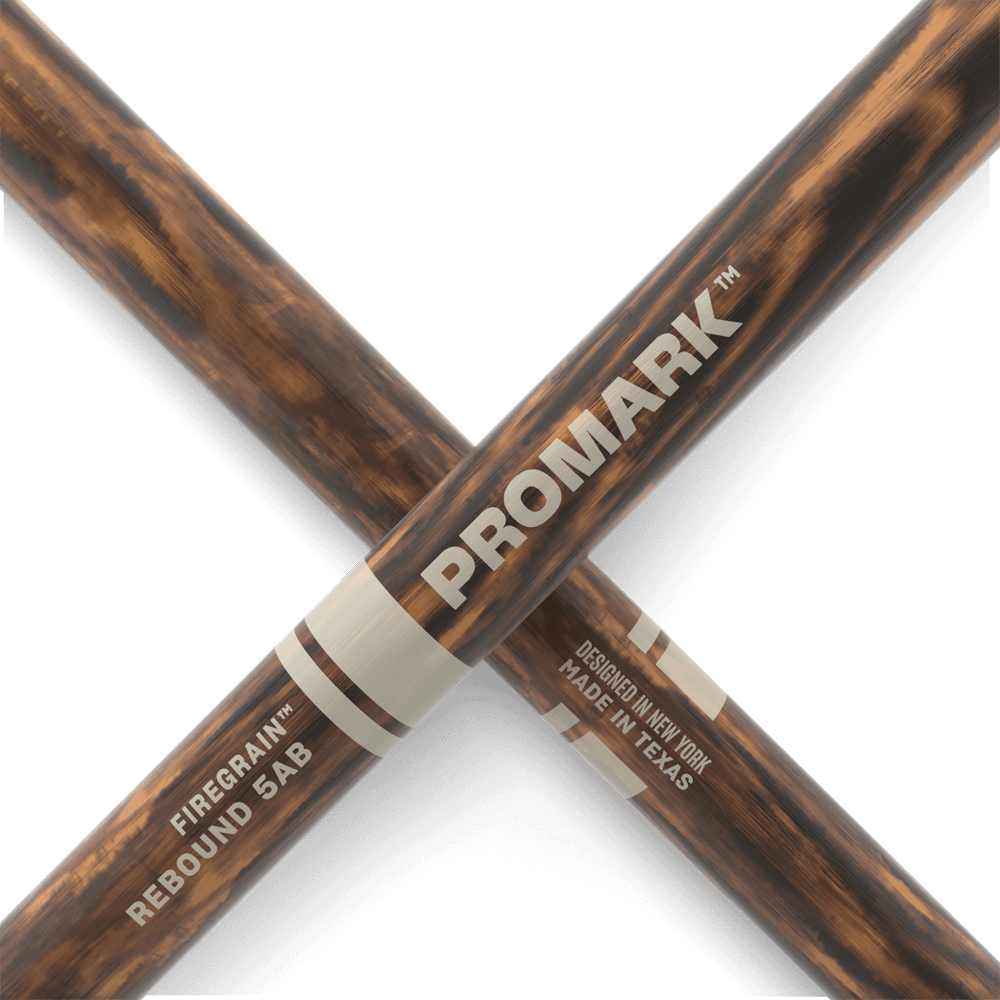 promark-firegrain-rebound-5ab-baguettes-batterie-hickory-bois image 4