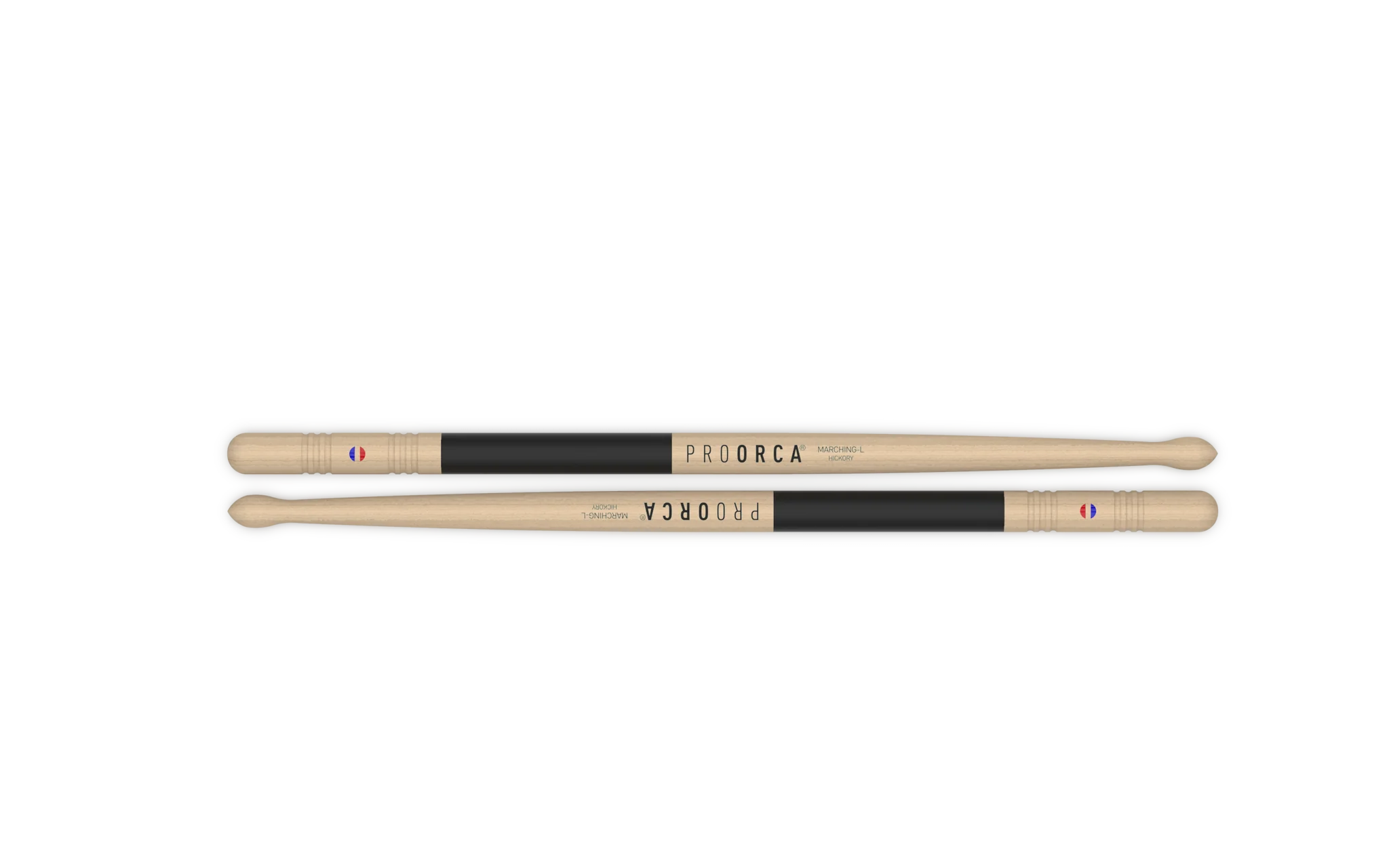 pro-orca-marching-xgrip-baguettes-tambour-hickory-grip image 3
