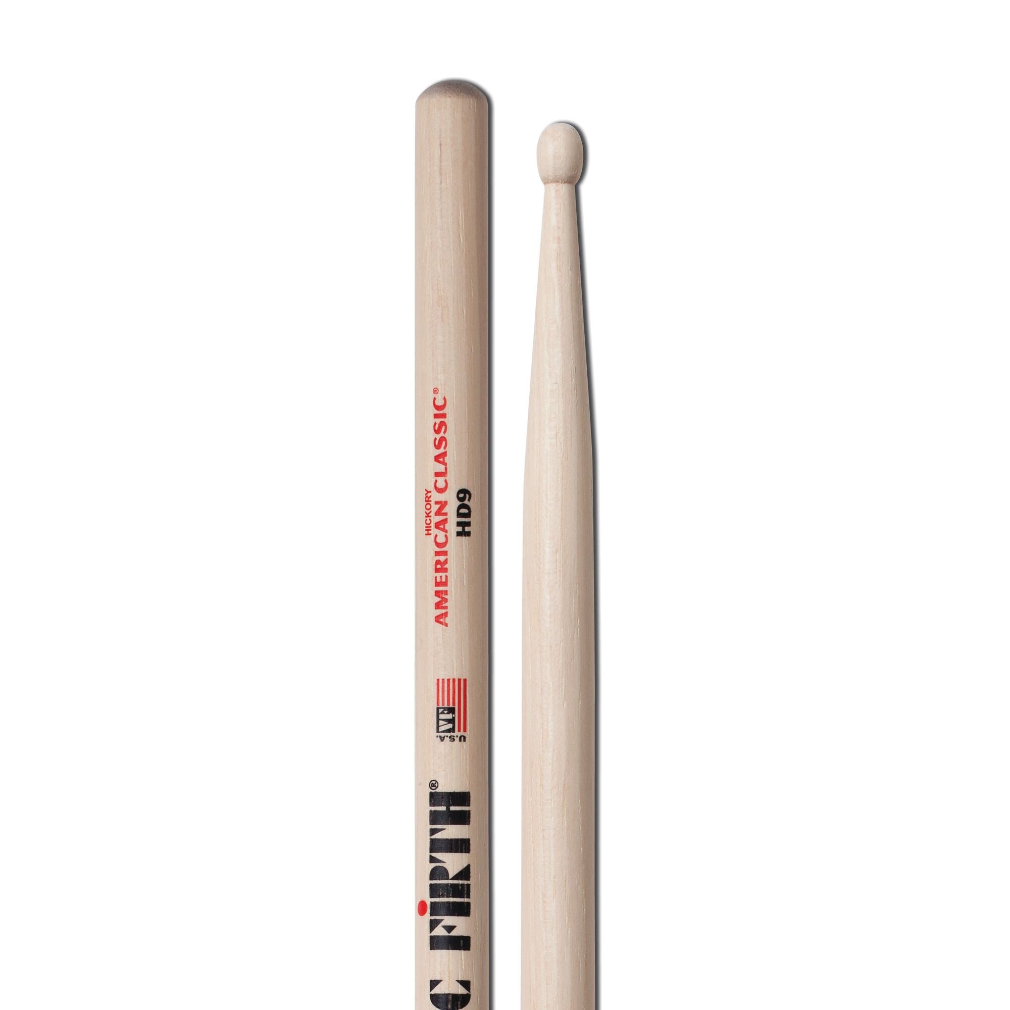 vic-firth-american-classic-hd9-baguettes-batterie-hickory image 4