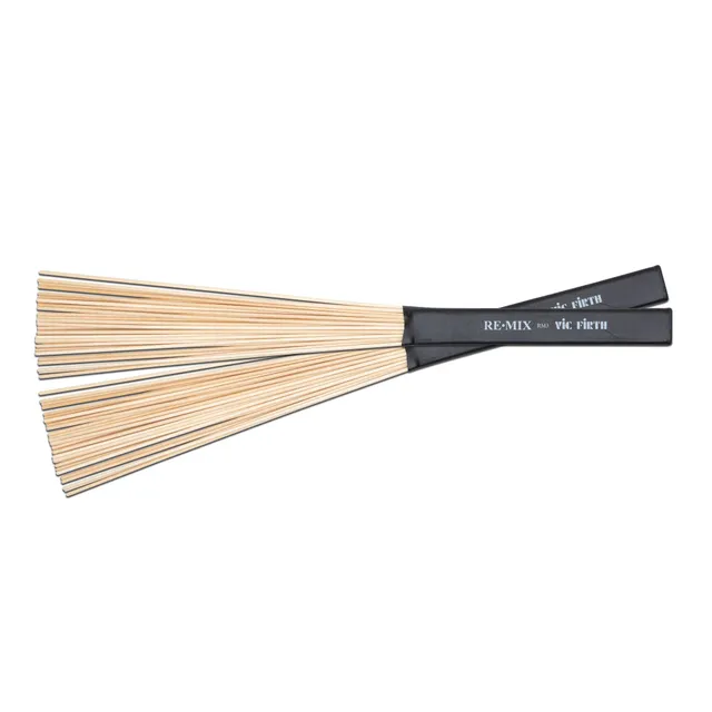 vic-firth-re-mix-balais-batterie-bouleau-volume-moyen image 1