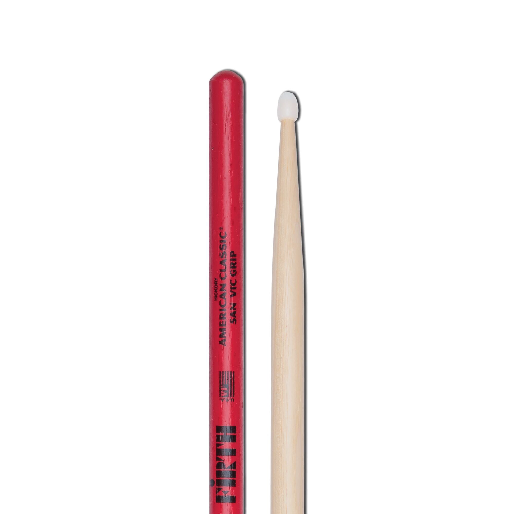 vic-firth-american-classic-5an-vic-grip-baguettes-batterie-nylon image 4