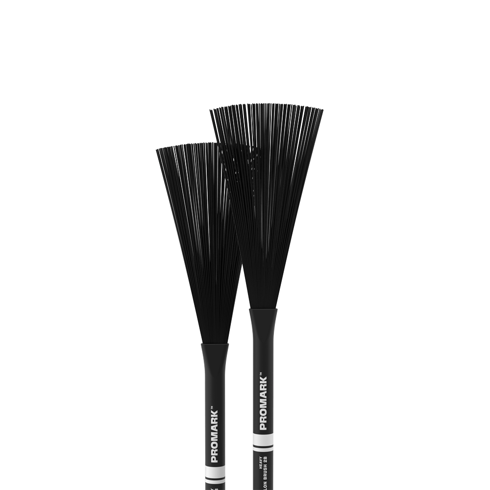promark-signature-heavy-nylon-brush-2b-balai-batterie image 5