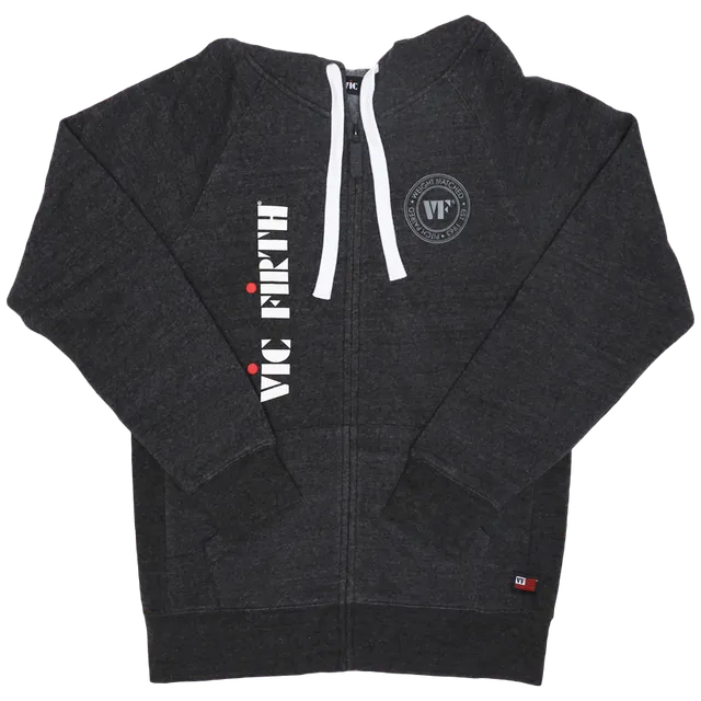 vic-firth-american-classic-sweat-capuche-zipp-l-gris image 1