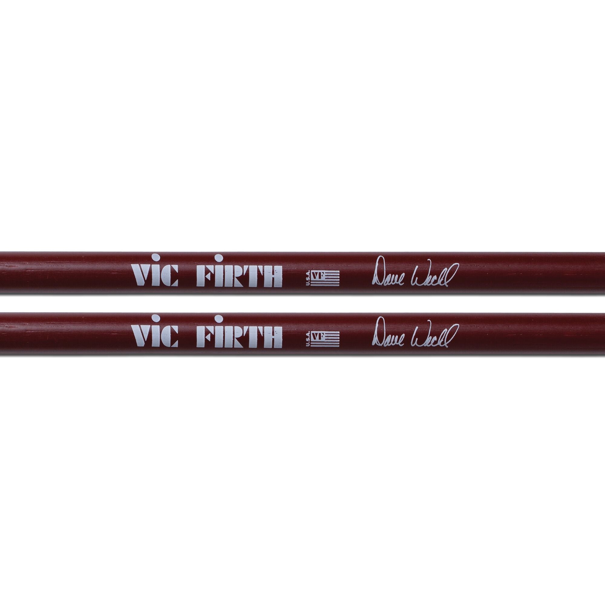 vic-firth-signature-dave-weckl-baguettes-batterie-olive-nylon image 2
