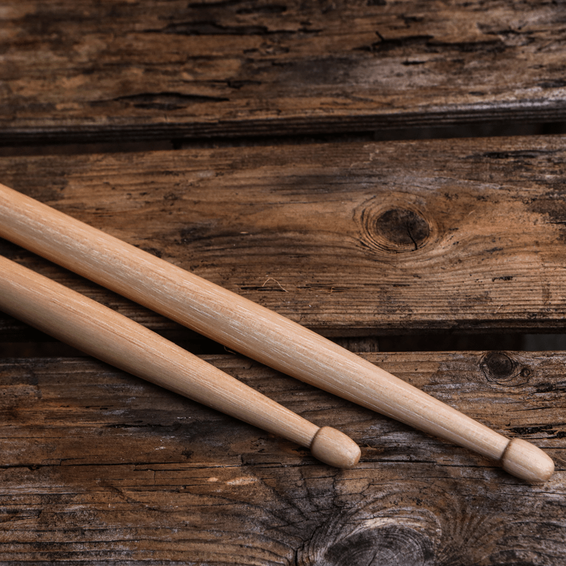 vic-firth-american-classic-5a-baguettes-batterie-hickory-olive-bois image 8