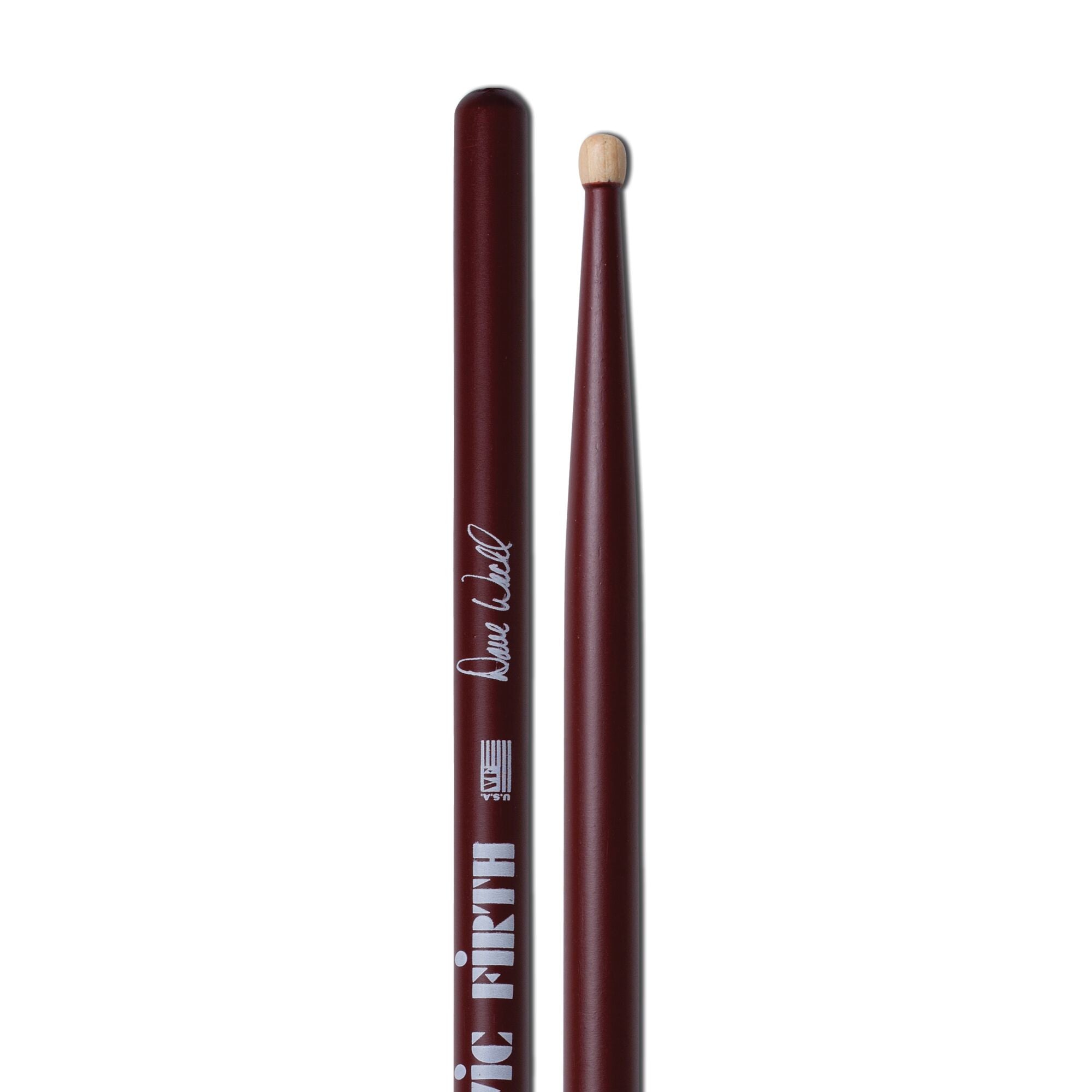 vic-firth-signature-dave-weckl-baguettes-batterie-bois image 4