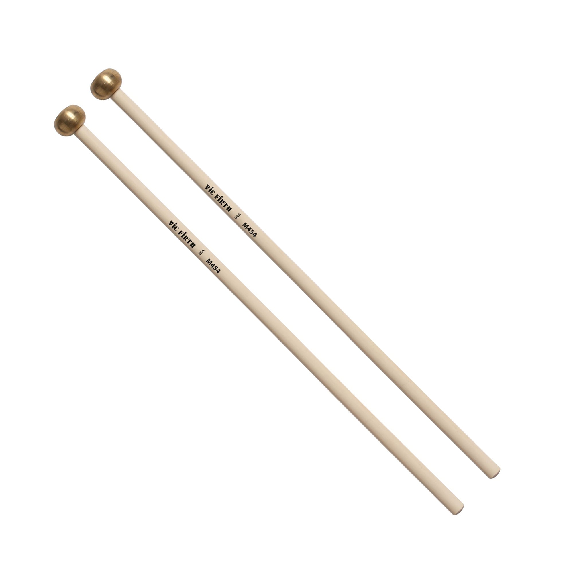 vic-firth-articulate-m454-mailloches-clavier-laiton-ovales image 1
