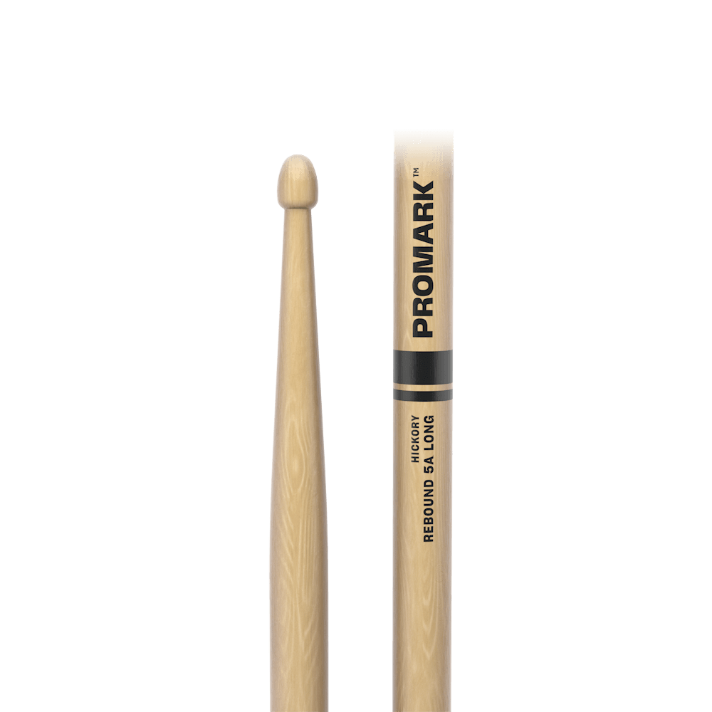 promark-rebound-5a-long-baguettes-batterie-hickory-pointe-bois image 2